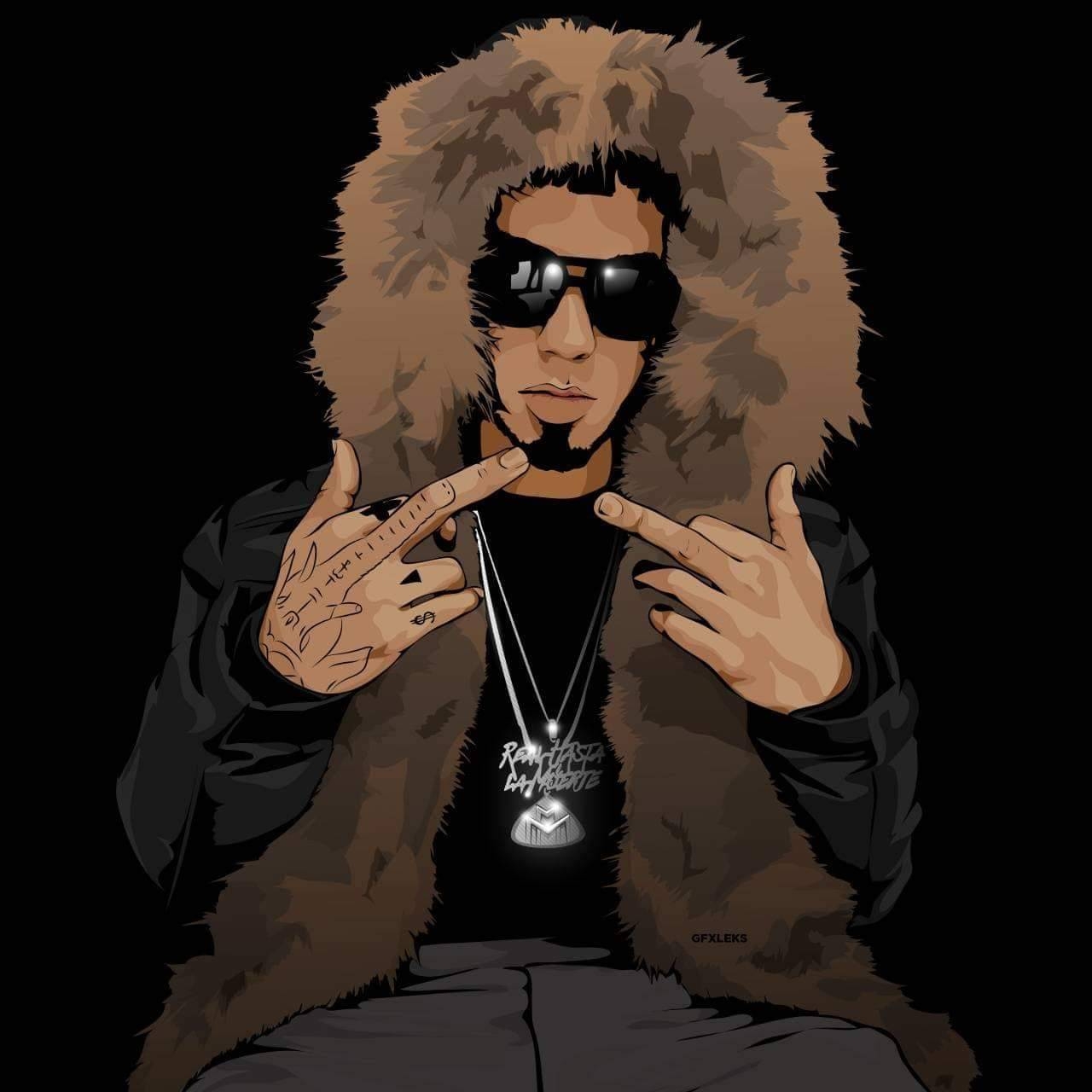 Anuel AA, Musik, Hintergrundbild, Latin-Rap, Icon, 1280x1280 HD Handy