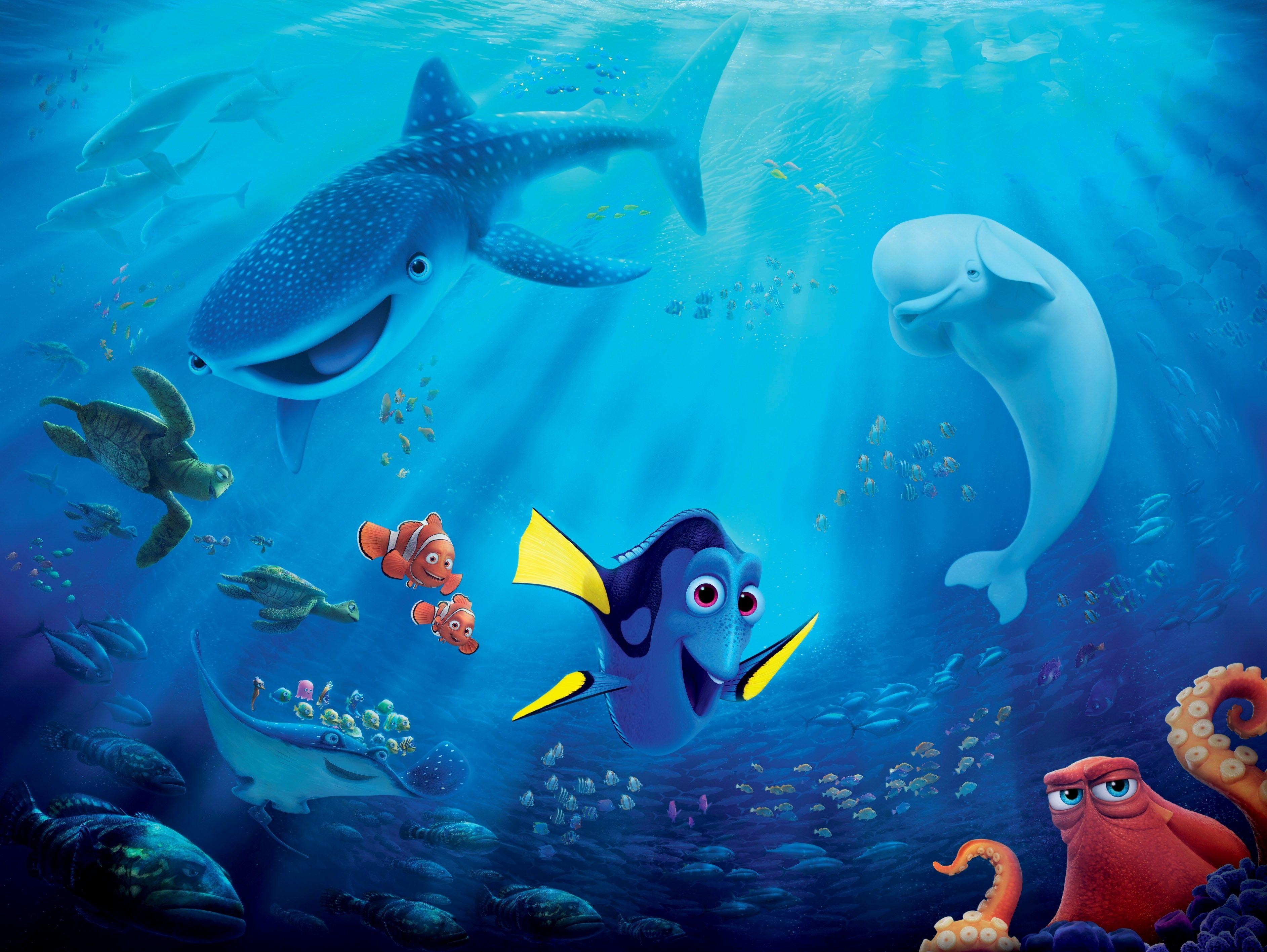 Findet Nemo, Computerbild, HD, Pixar, 3770x2840 4K Desktop