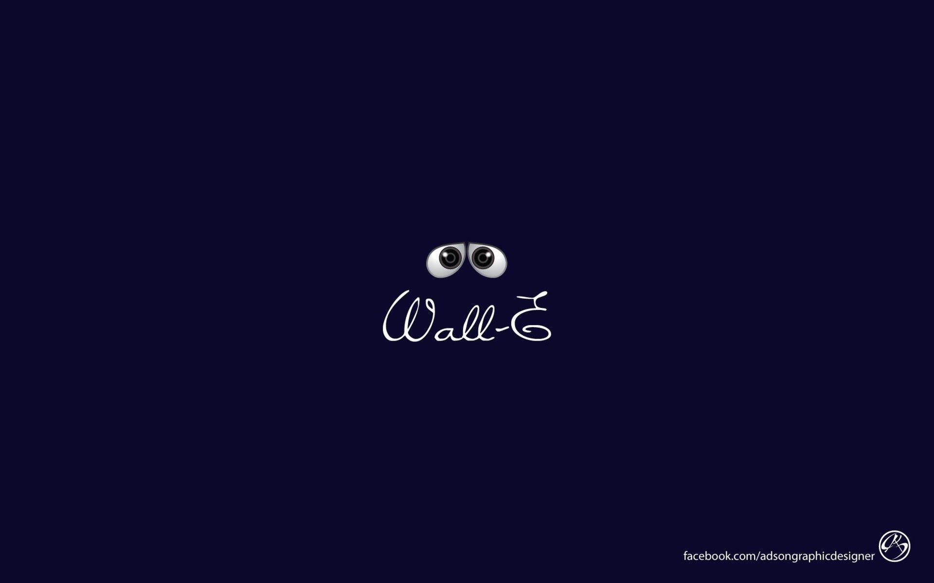 Pixar Minimalistisch, Wall-E, Animation, Cartoons, Kreativ, 1920x1200 HD Desktop