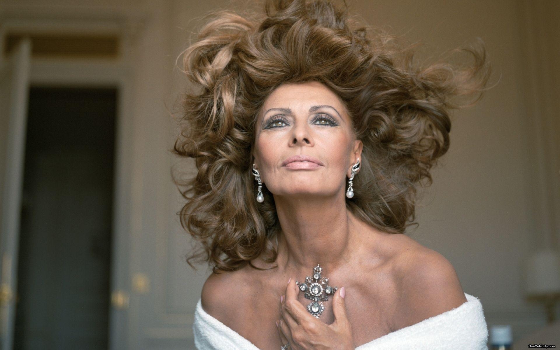 Sophia Loren, Charme, Eleganz, Faszination, Ausstrahlung, 1920x1200 HD Desktop