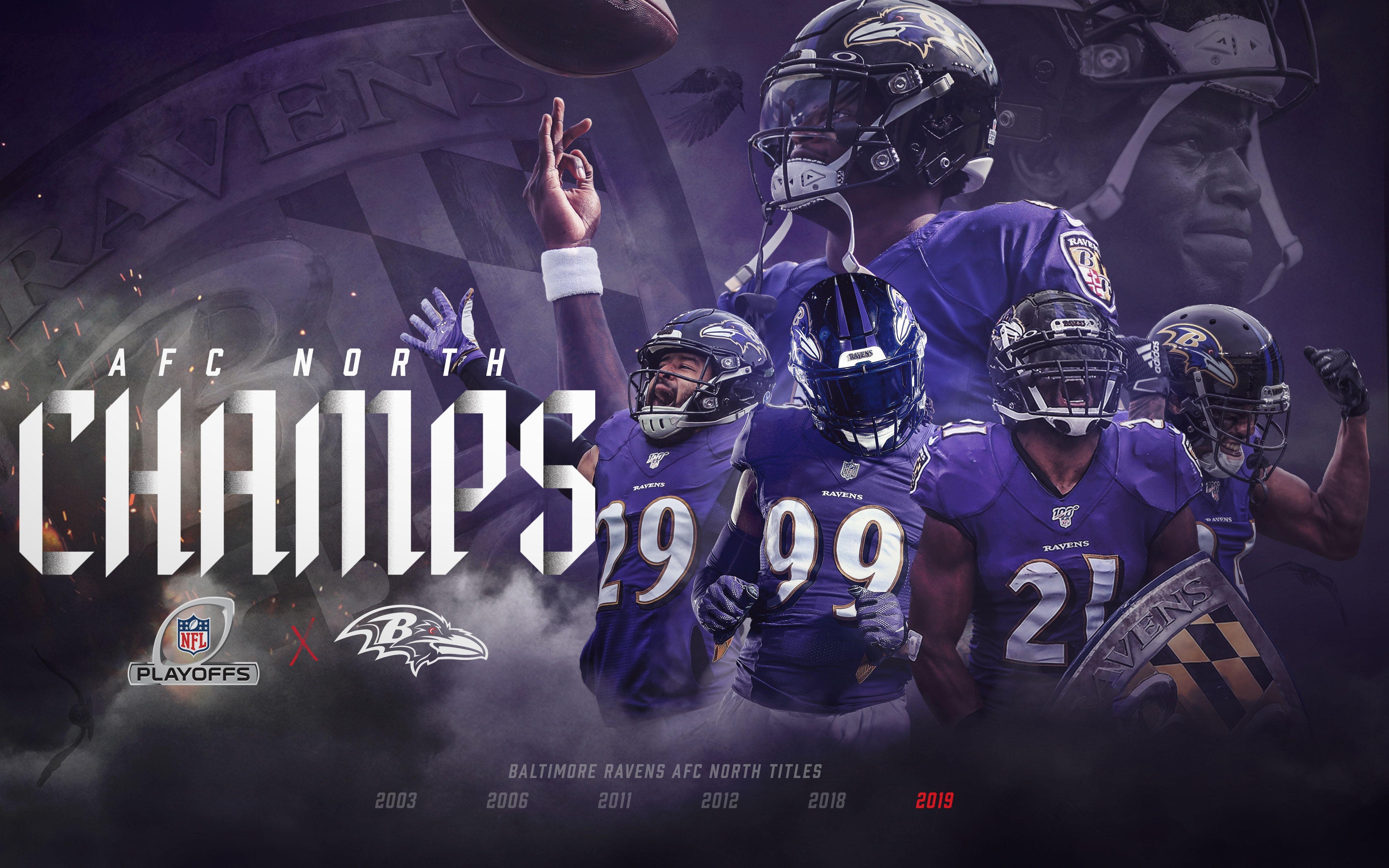 Baltimore Ravens, NFL, American Football, Team, Logo, 4800x3000 4K Desktop