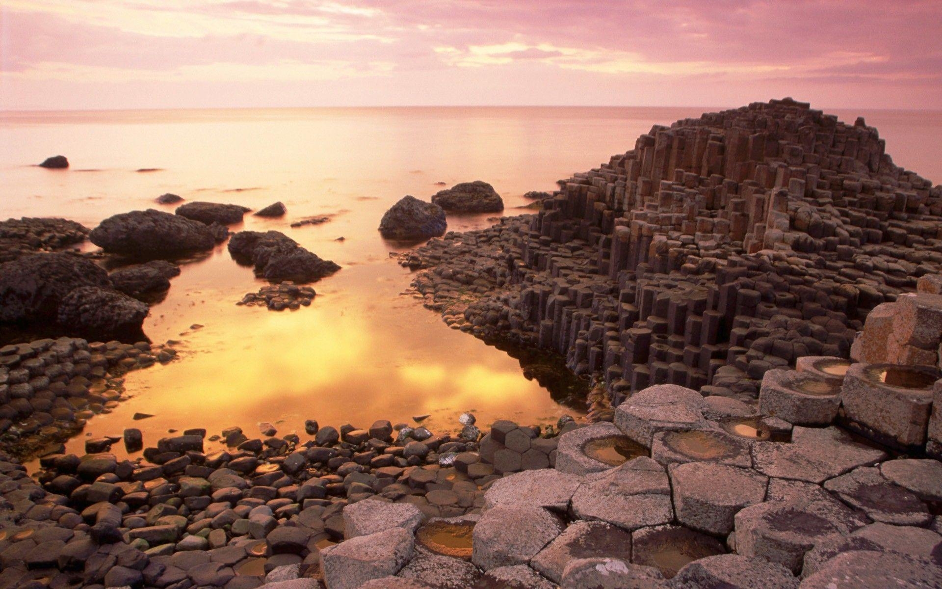 Giant's Causeway, Antrim, Nordirland, Naturfotografie, 1920x1200 HD Desktop