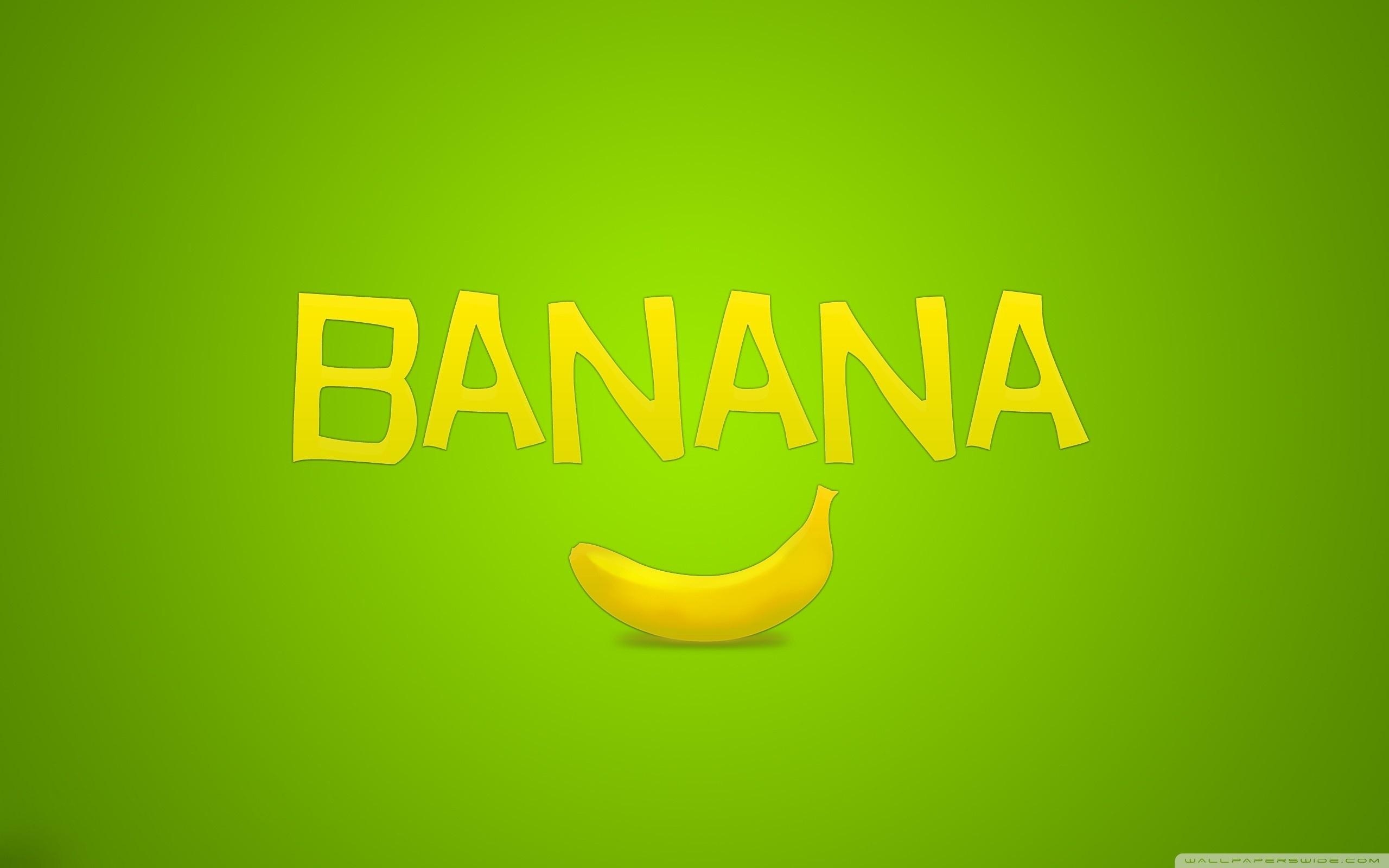 Banane, 4K HD, Desktop, Ultra HD, Monitor, 2560x1600 HD Desktop