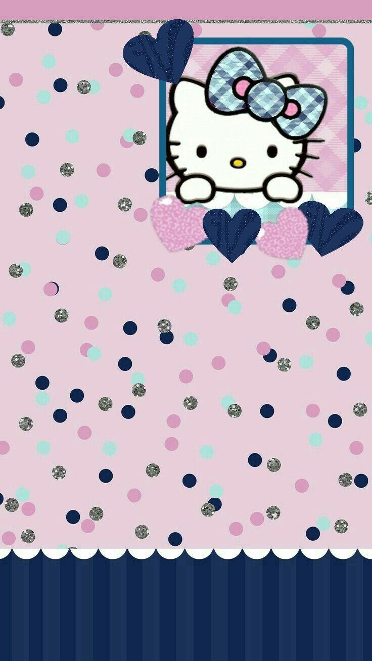 Hello Kitty, Beste Bilder, Ikone, Rosa, Cartoon, 740x1310 HD Handy