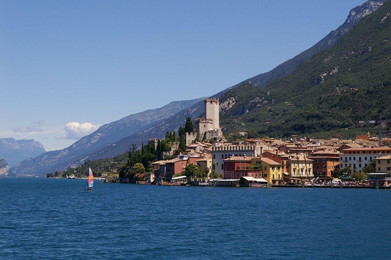 Sirmione, Lombardei, Provinz Brescia, Gardasee, Fotografie, 1280x860 HD Desktop