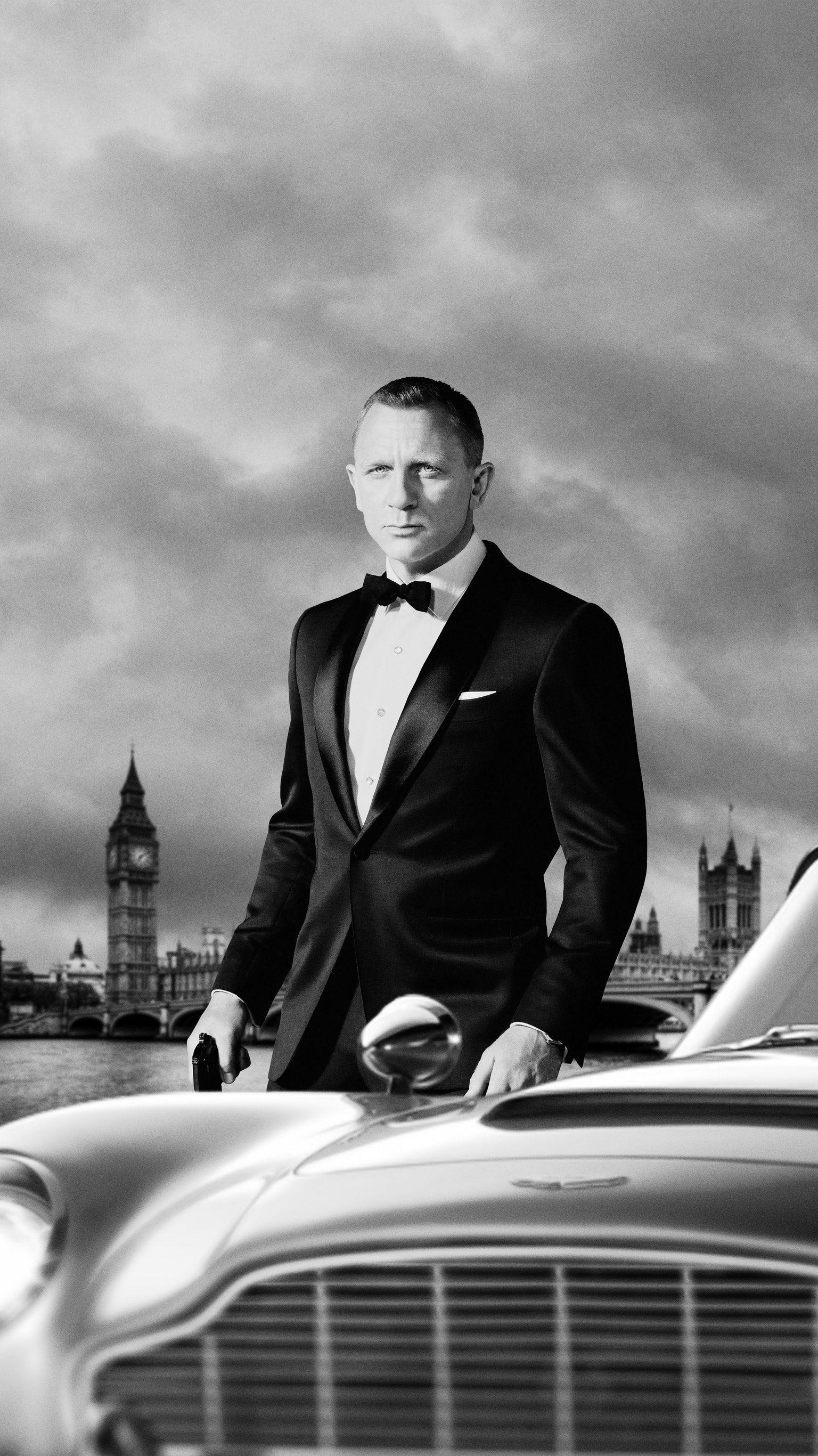 James Bond, Skyfall, 2012, Daniel Craig, Film, 1540x2740 HD Handy