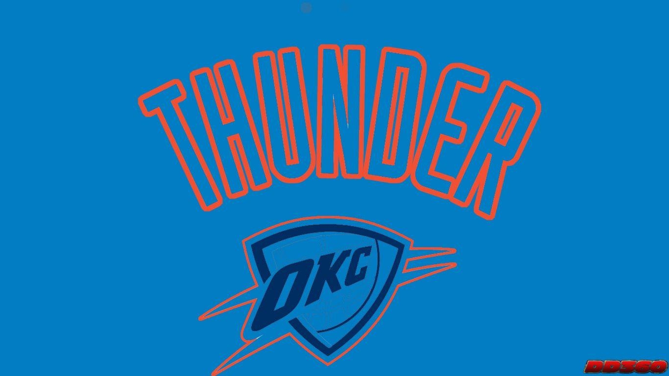 Oklahoma City Thunder, HD, Hintergrund, Berühmt, Team, 1370x770 HD Desktop