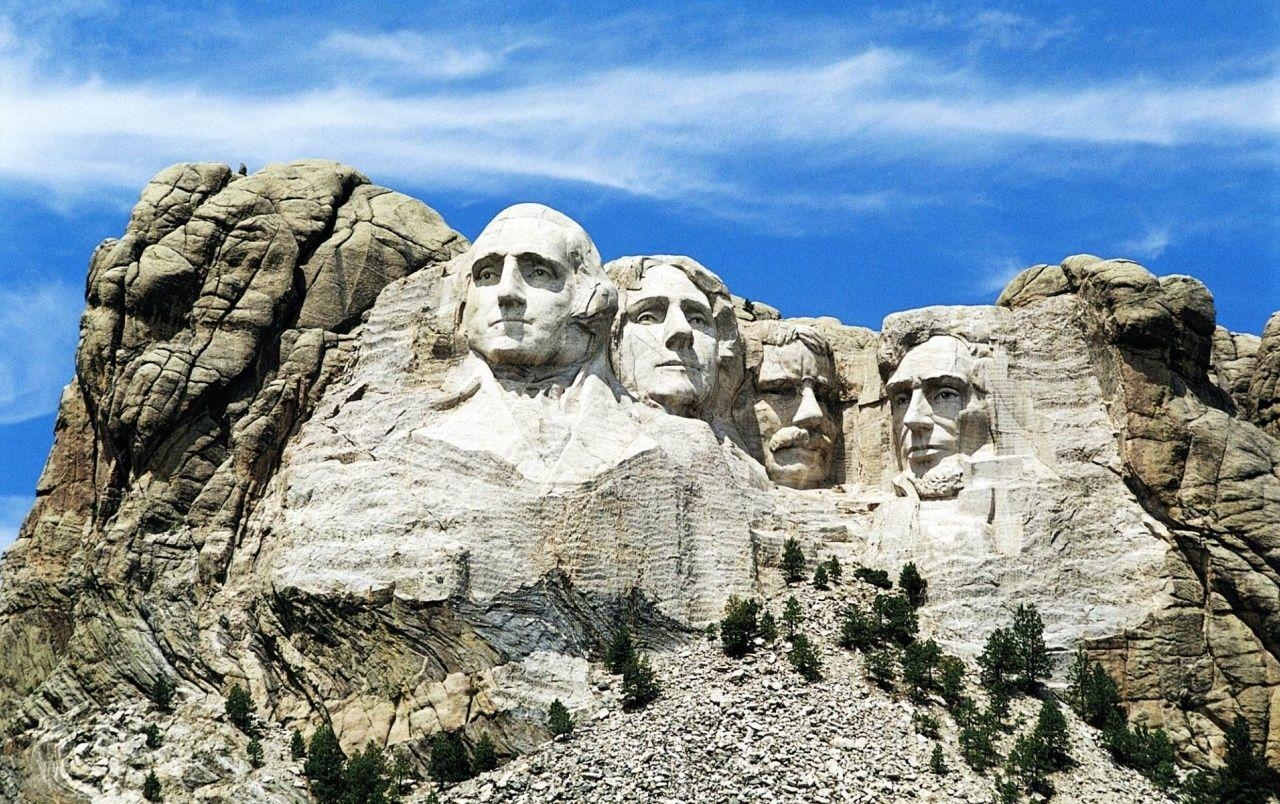 Mount Rushmore, South Dakota, Nationalpark, USA, Historisch, 1280x810 HD Desktop