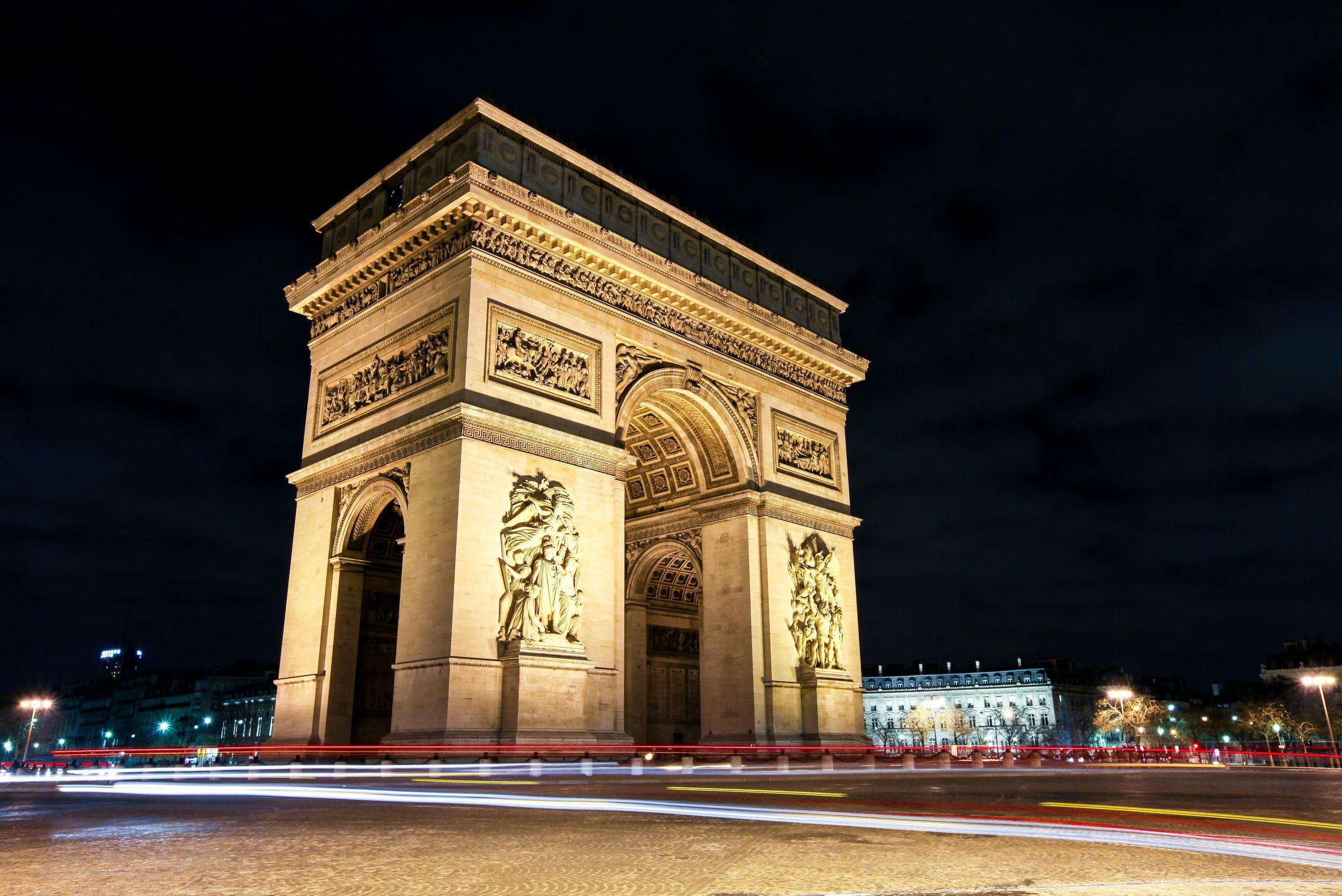 Arc de Triomphe, Paris, Bild, Frankreich, Monument, 2500x1670 HD Desktop