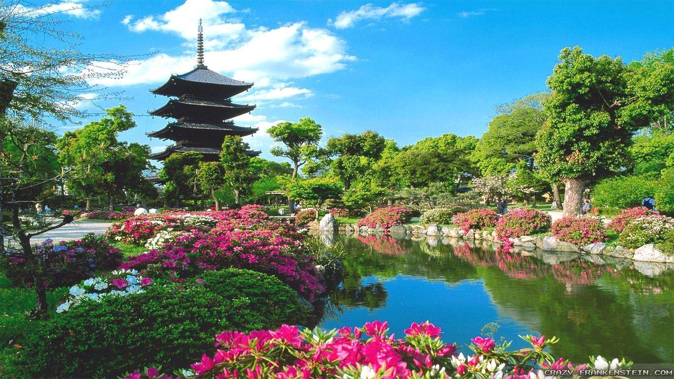 Schönes, Japan, Hintergrund, Reisen, Eindrucksvoll, 1370x770 HD Desktop