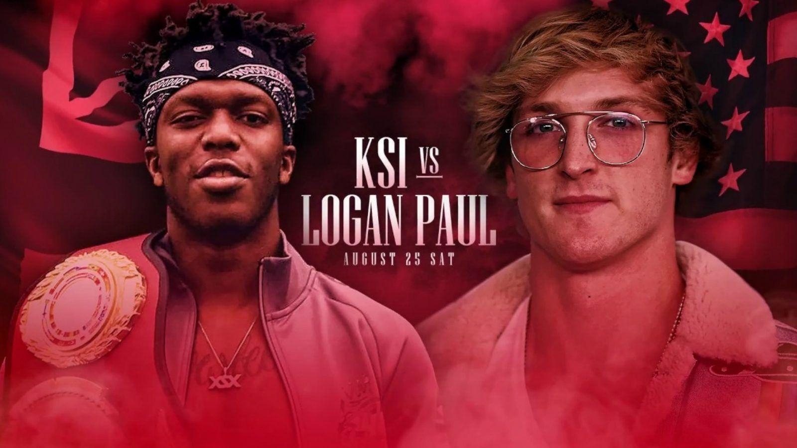 KSI, Jake Paul, Logan Paul, Kampf, Hintergrund, 1600x900 HD Desktop