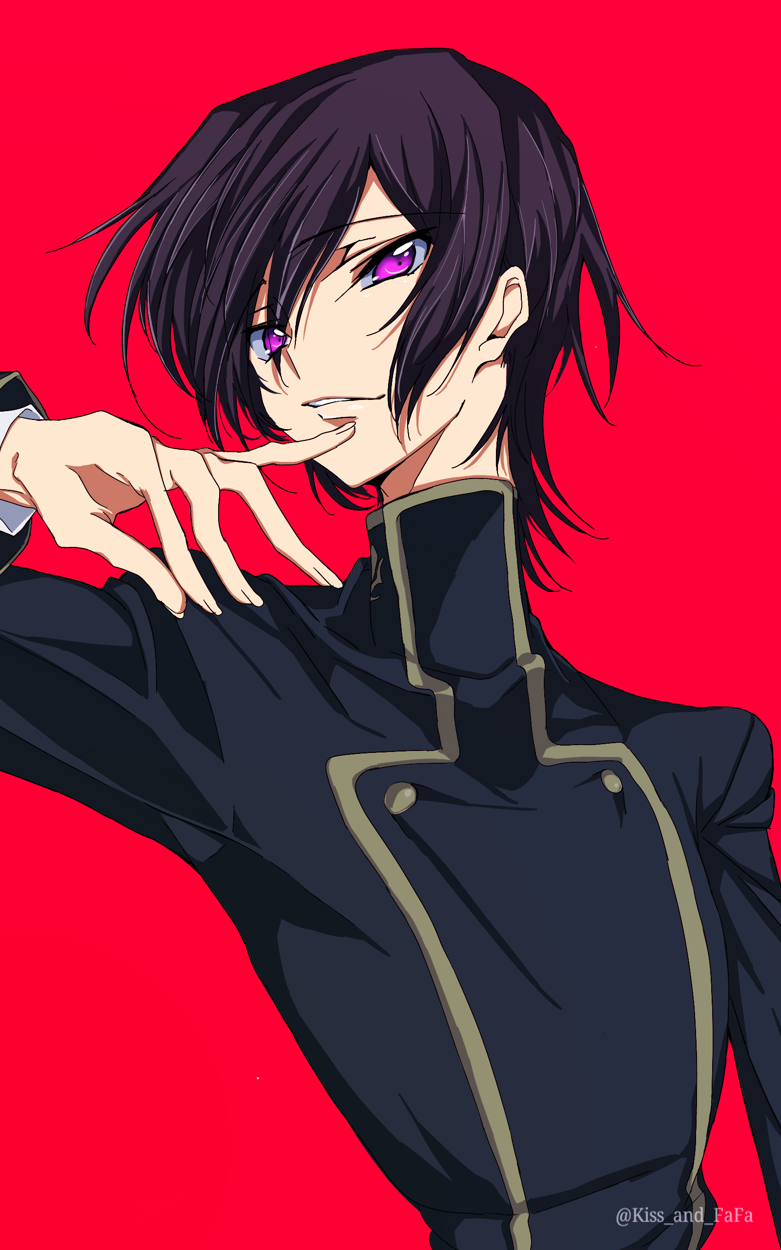 Lelouch Lamperouge, Geass, Anime, Hangyaku, Hintergrund, 1600x2560 HD Handy