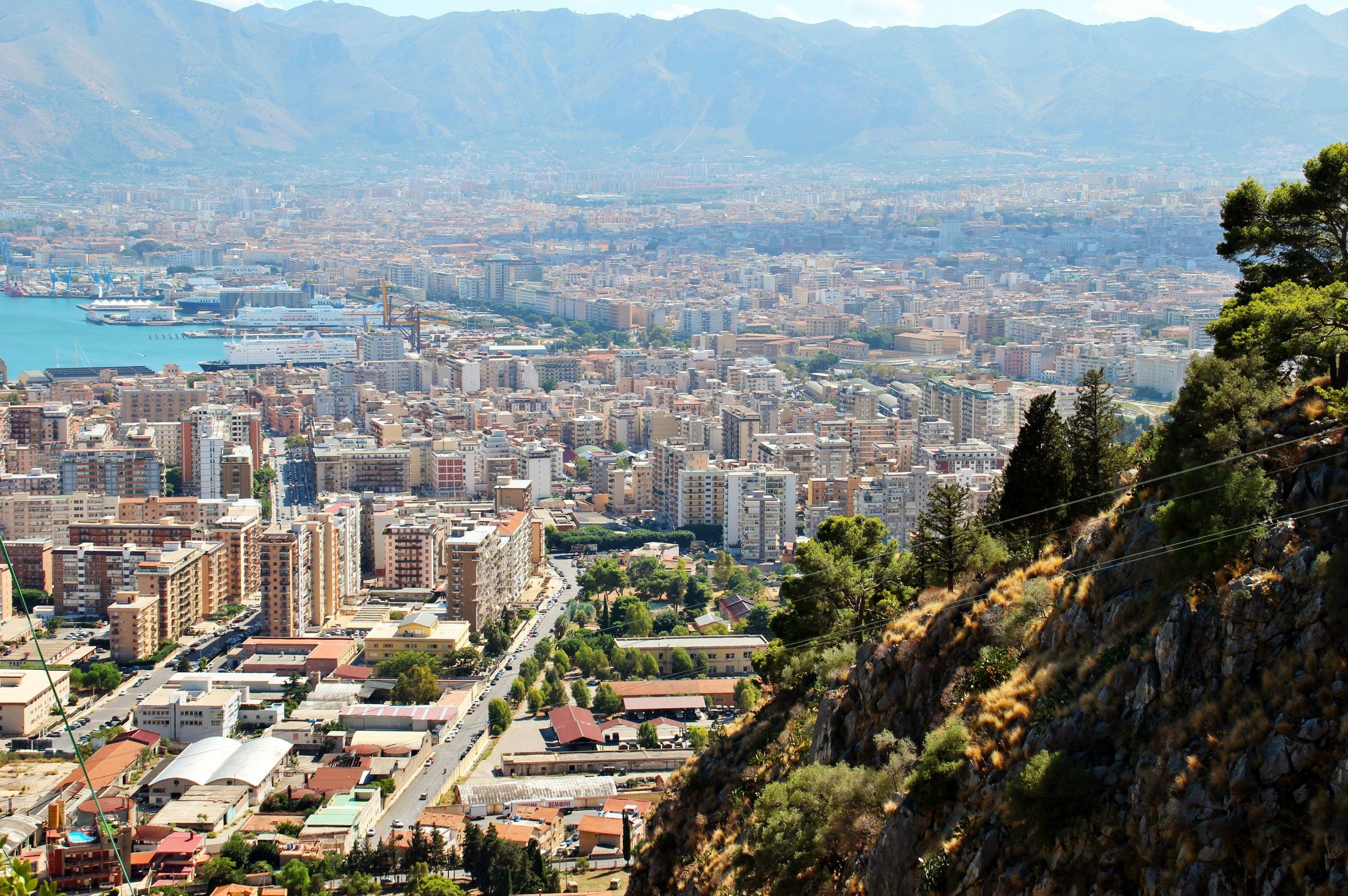 Städte von oben, Gebäude, Palermo, Italien, Foto, 3000x2000 HD Desktop