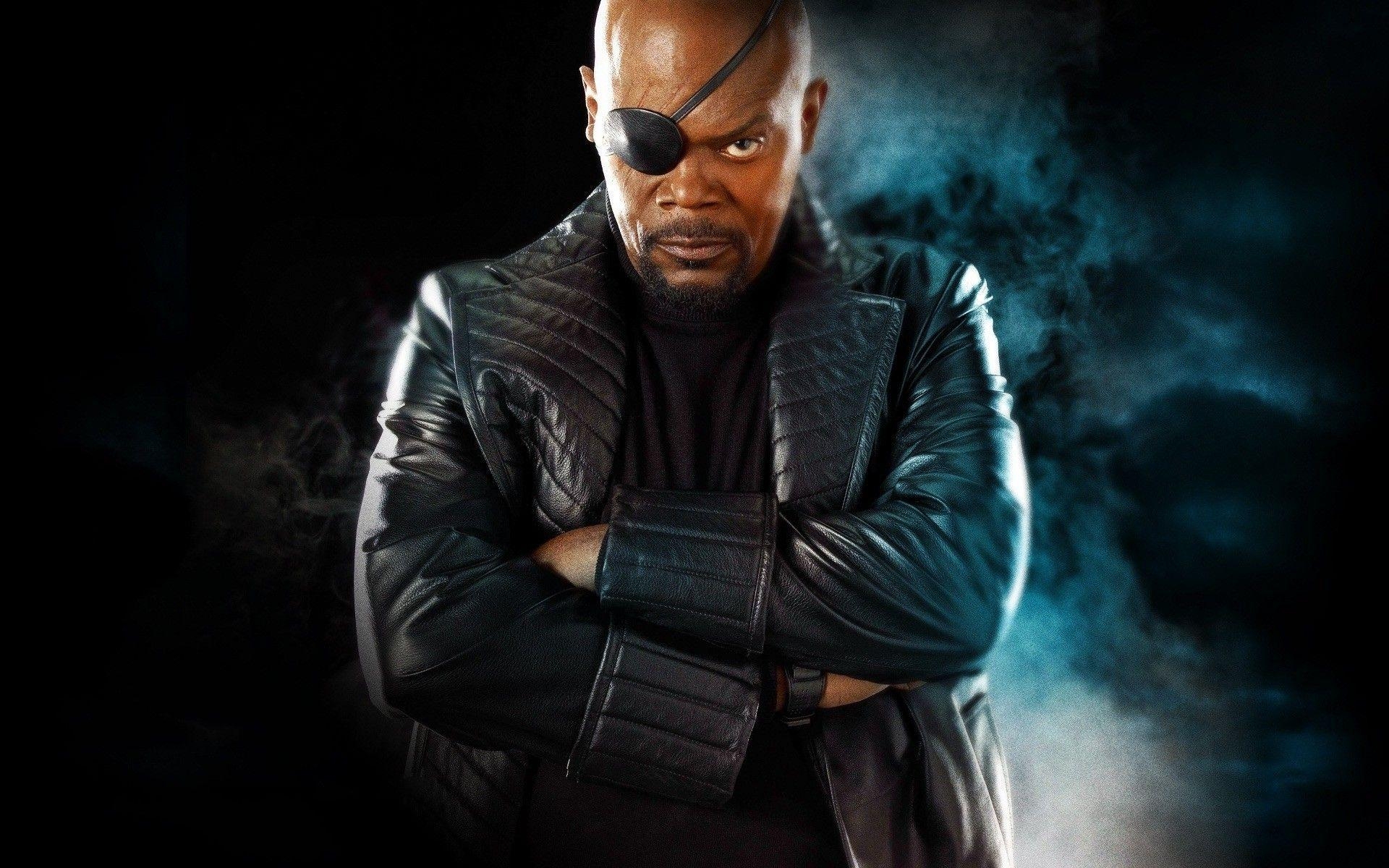 Nick Fury Samuel L Jackson Augenklappe, 1920x1200 HD Desktop