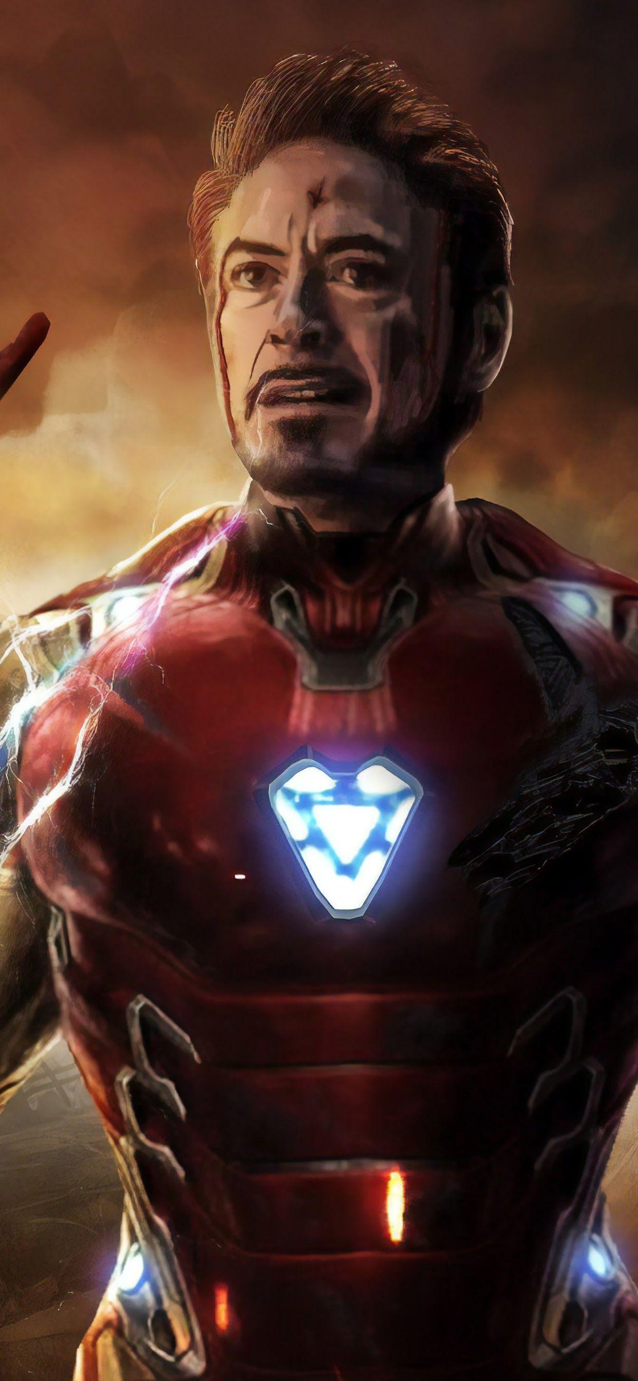 Avengers, Endgame, Infinity Steine, Iron Man, Marvel, 1250x2690 HD Handy