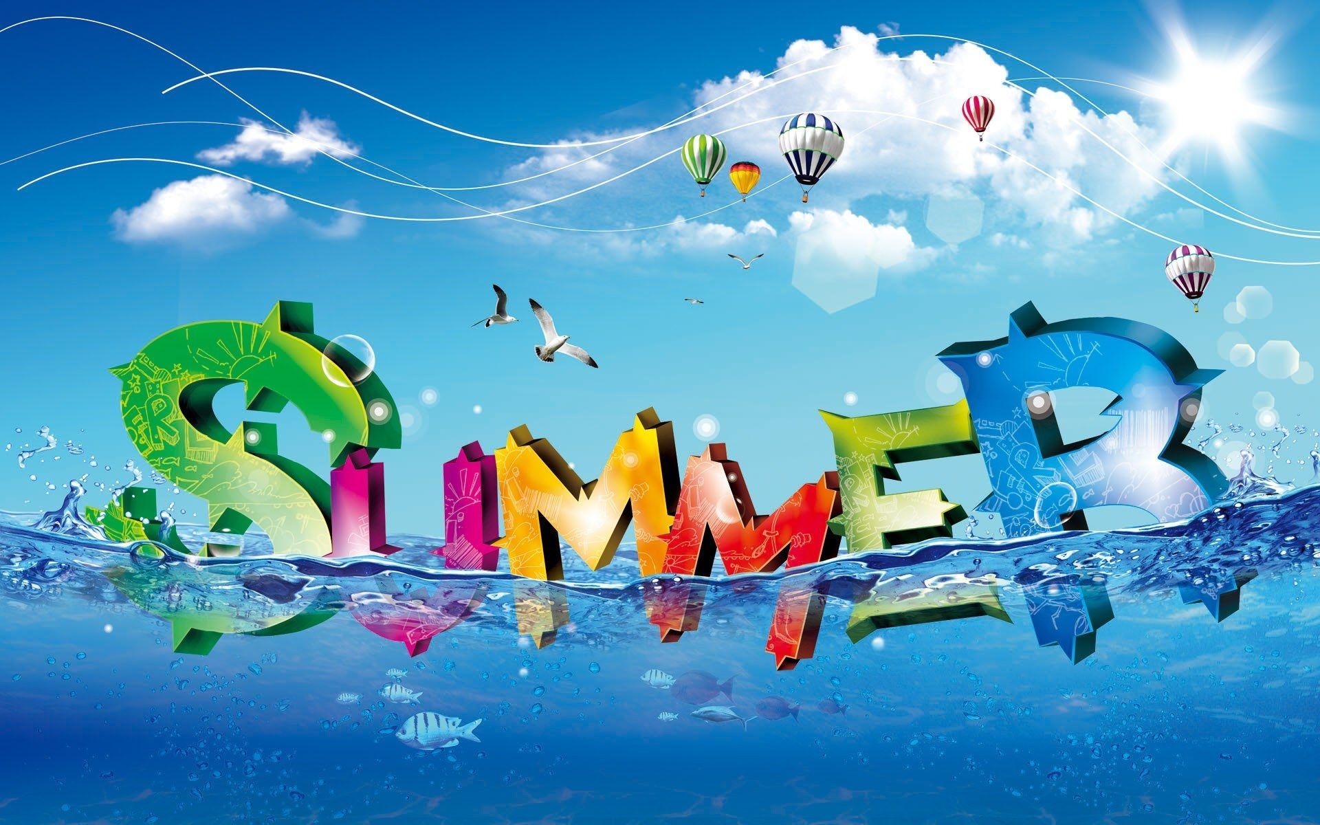 Sommer, frisch, cool, beeindruckend, schwungvoll, 1920x1200 HD Desktop