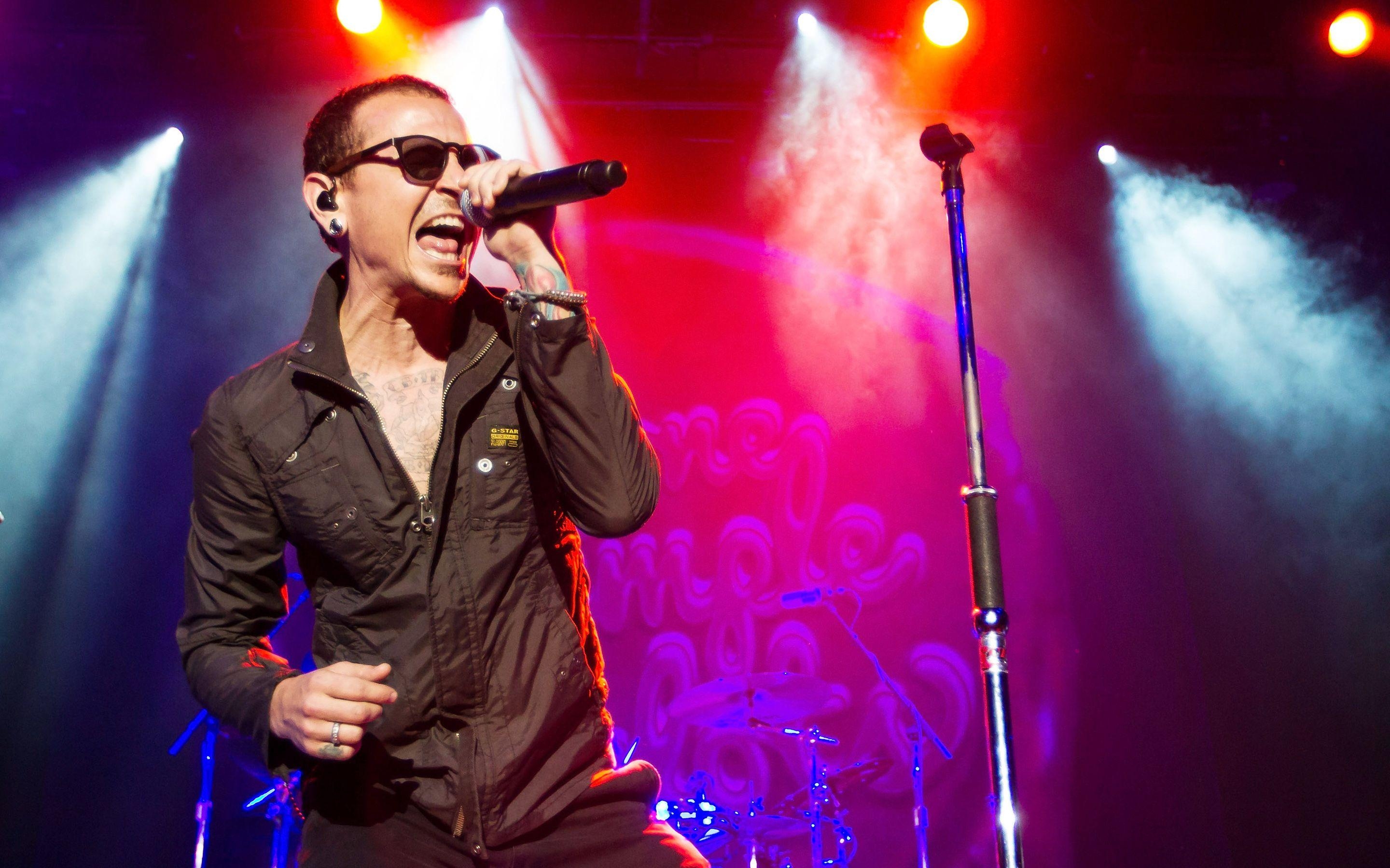 Chester Bennington, Download, Rock, Musiker, Hintergrund, 2880x1800 HD Desktop