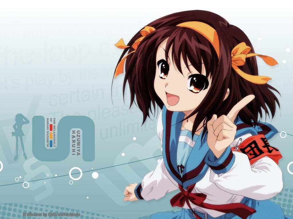 Haruhi Suzumiya, Anime, Niedlich, Kostenlos, Melancholie, 1030x770 HD Desktop