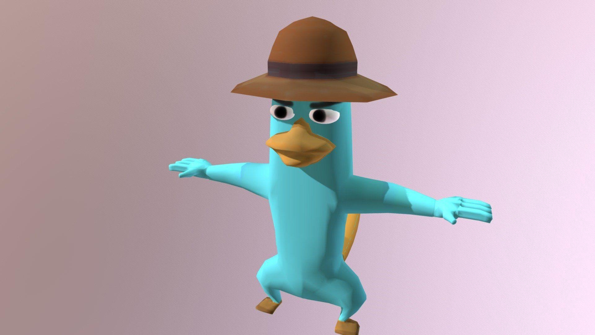 Perry das Schnabeltier, 3D Modell, Hintergrund, Disney, Animiert, 1920x1080 Full HD Desktop