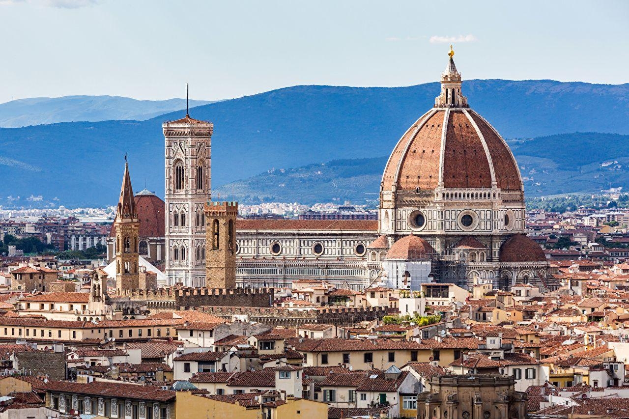 Florenz, 1080p, Italien, Kunststadt, Panorama, 1280x860 HD Desktop