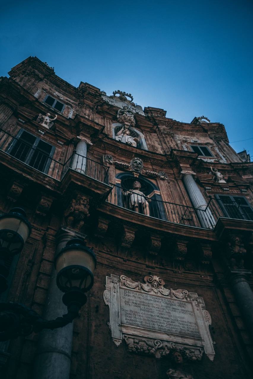 Palermo Piazza, Sizilien, Italien, Stadtplatz, Reisen, 860x1280 HD Handy