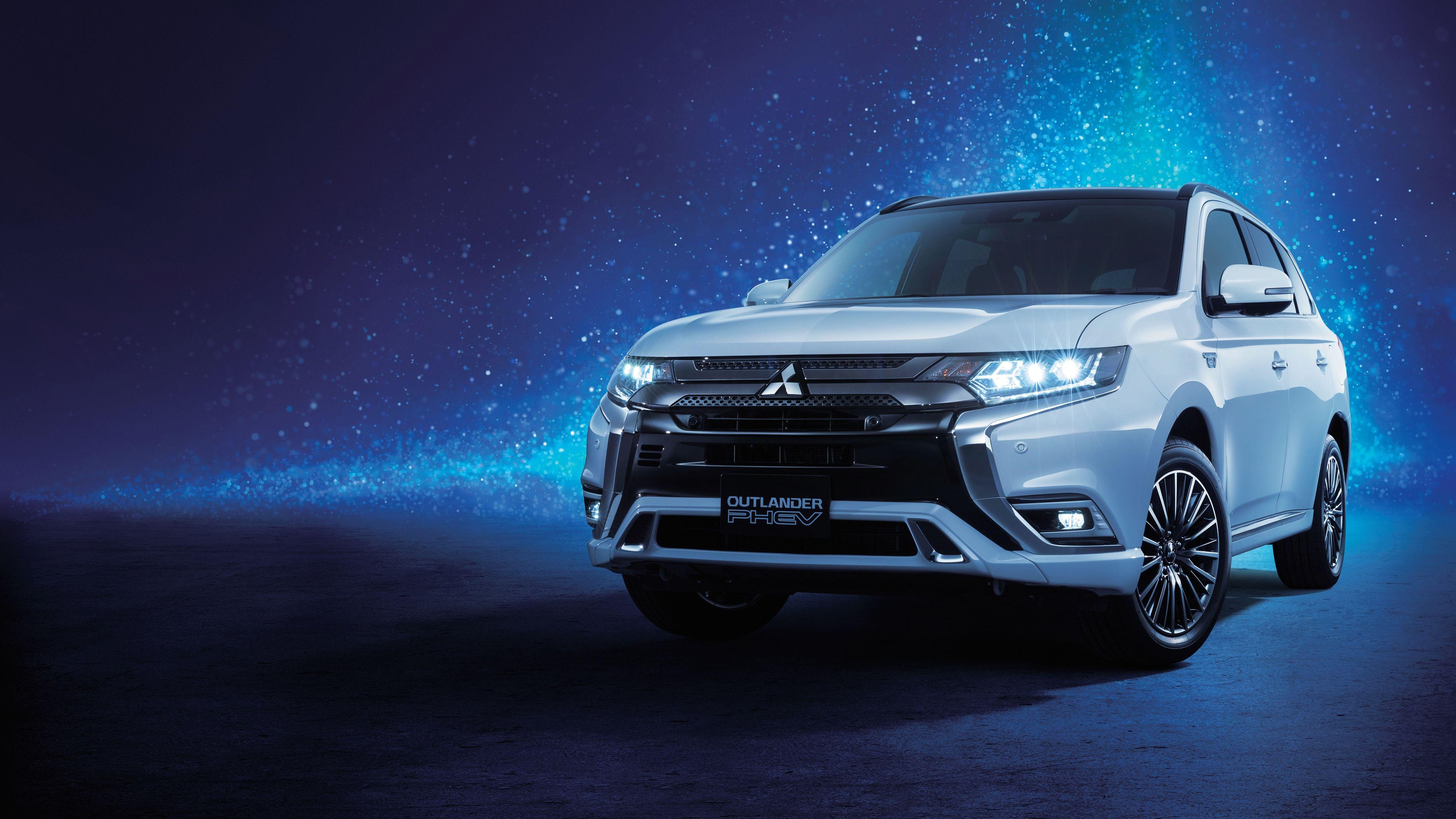 Mitsubishi Outlander, PHEV, 2018, SUV, Fahrzeug, 4100x2310 4K Desktop