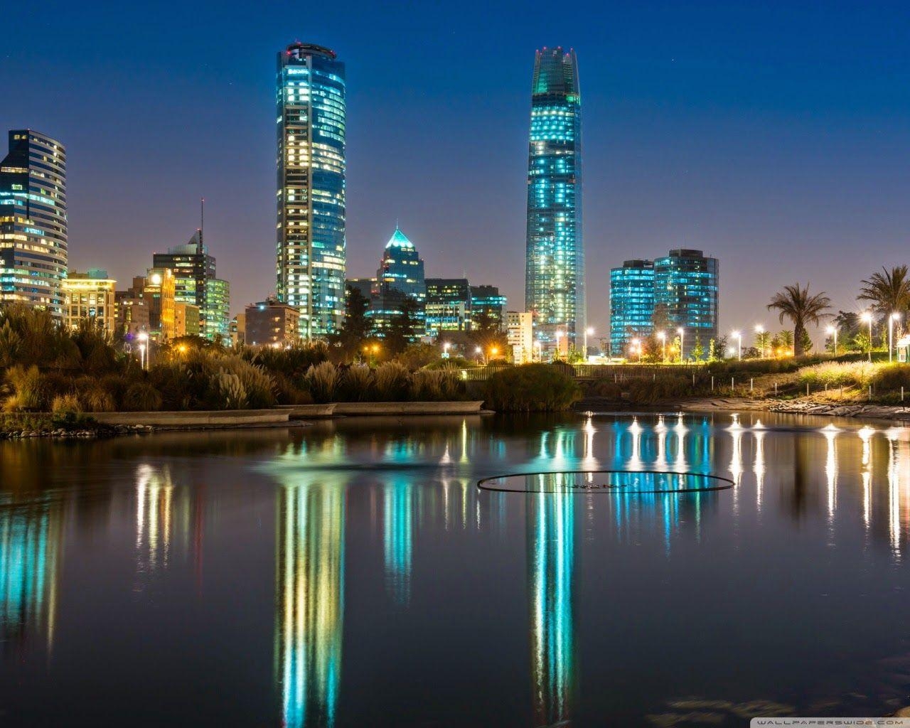 Gran Torre, Santiago Chile, Viña del Mar, Hochhaus, Reisen, 1280x1030 HD Desktop