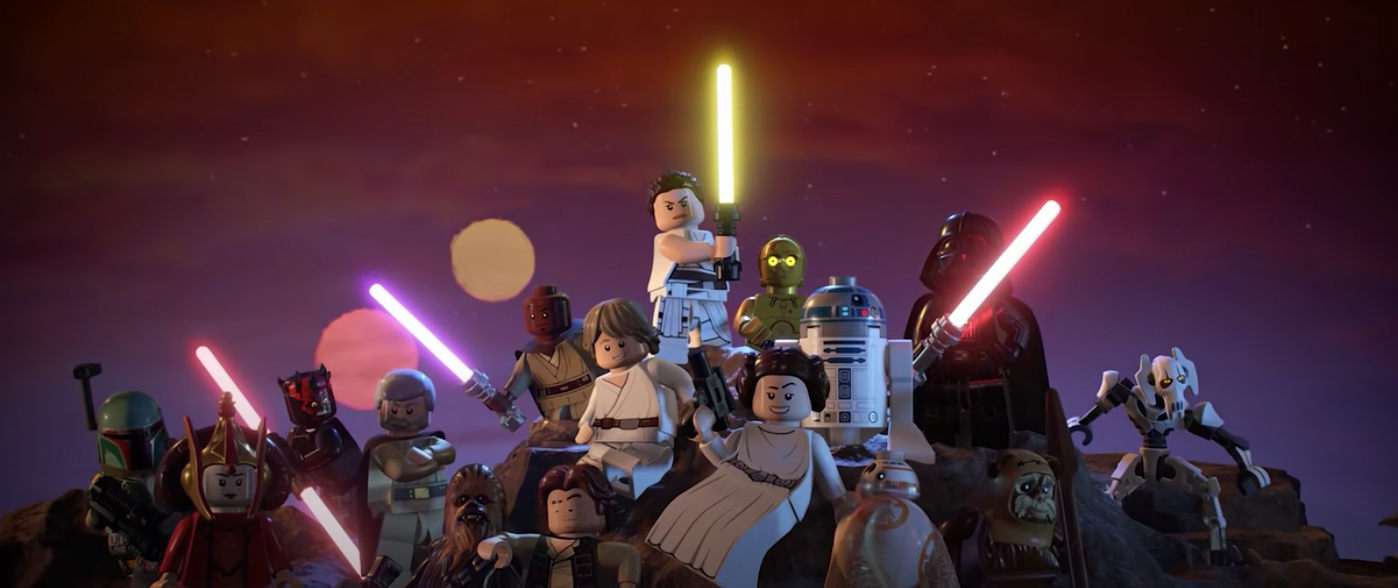 Lego Star Wars, Skywalker Saga, Mehrspieler, Optionen, Gaming, 1400x590 Dual Screen Desktop