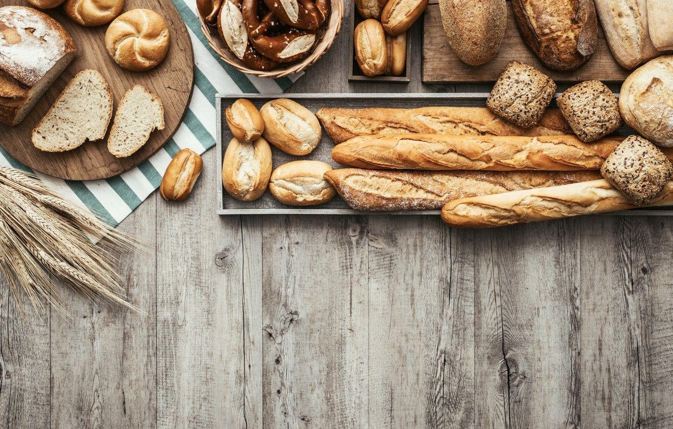 Brot, Essen, Kuchen, Brötchen, Baguettes, 1340x850 HD Desktop