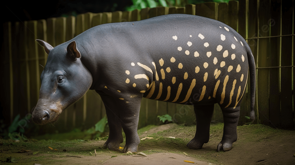 Tapir, Stehend, Feld, Natur, Hintergrund, 1200x680 HD Desktop