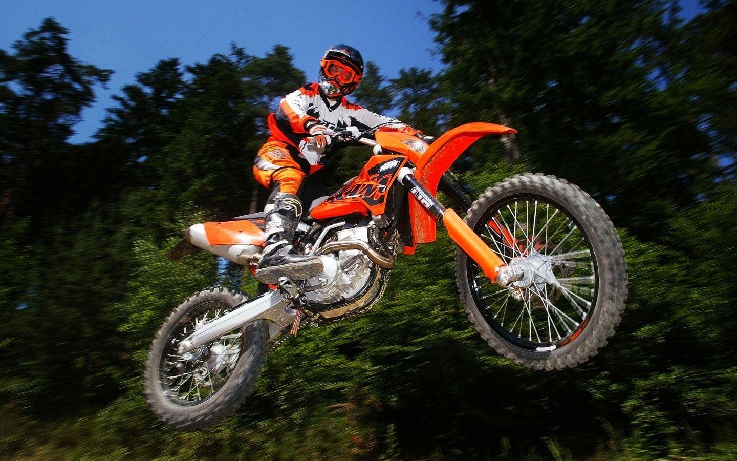 KTM, Hintergrund, Dirtbike, 1440x900 HD Desktop