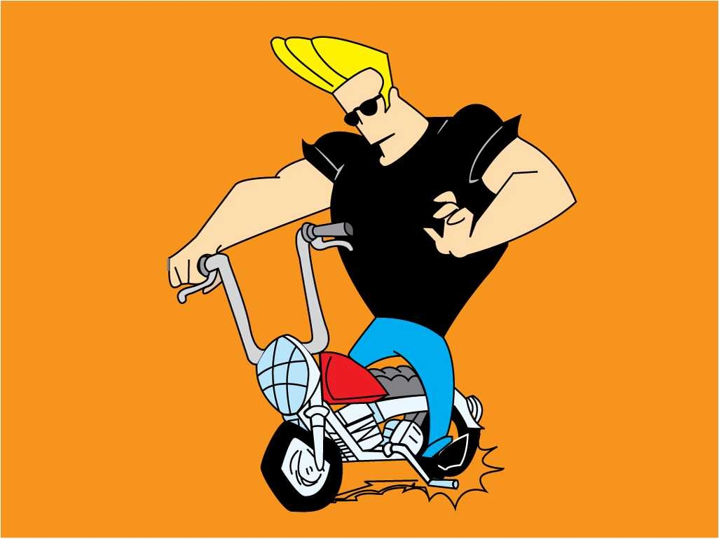 Johnny Bravo, Comic, Hintergrund, TV-Show, Retro-Stil, 1030x770 HD Desktop