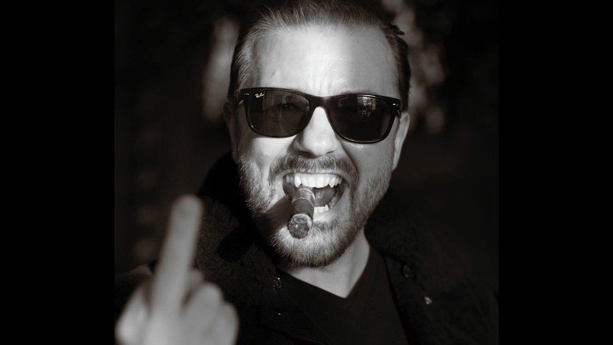 Ricky Gervais, Netflix, Humanity, Zuschauerkommentare, Städte, 1200x680 HD Desktop