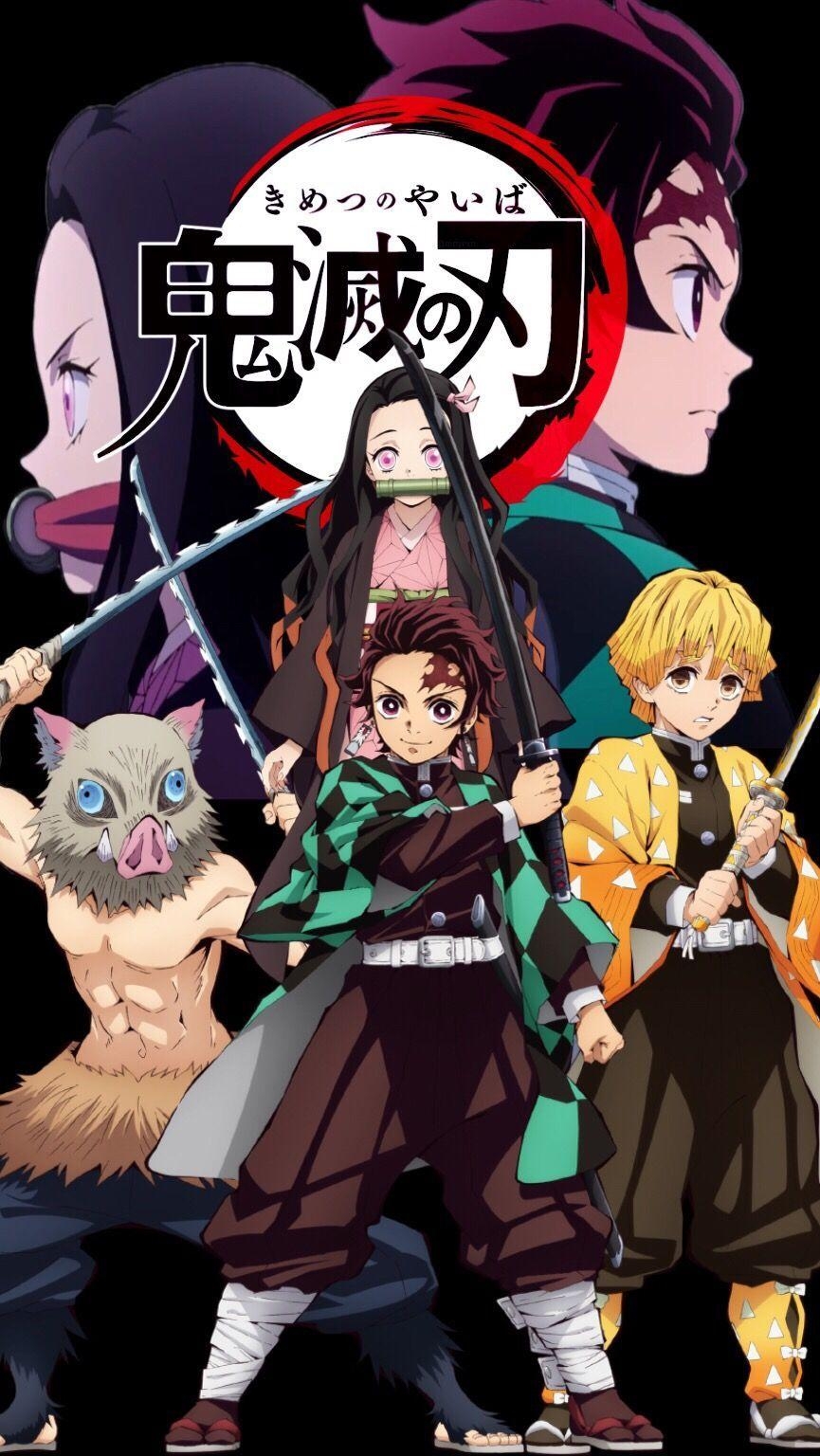 Kimetsu No Yaiba, Dämonentöter, Anime, Dämonen, 870x1540 HD Handy