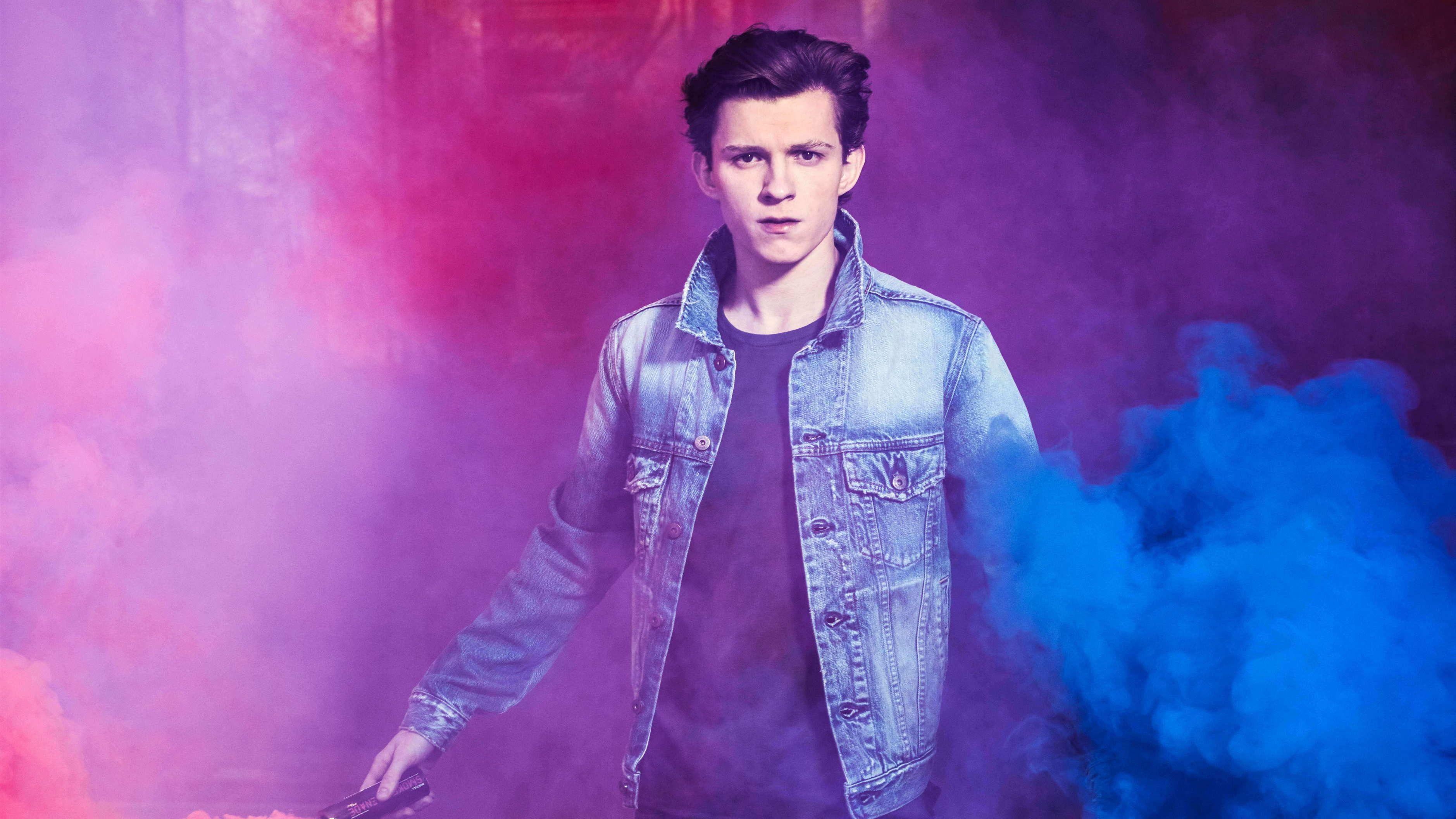 Tom Holland, 4K, Berühmtheit, Darstellung, Bild, 3760x2120 HD Desktop