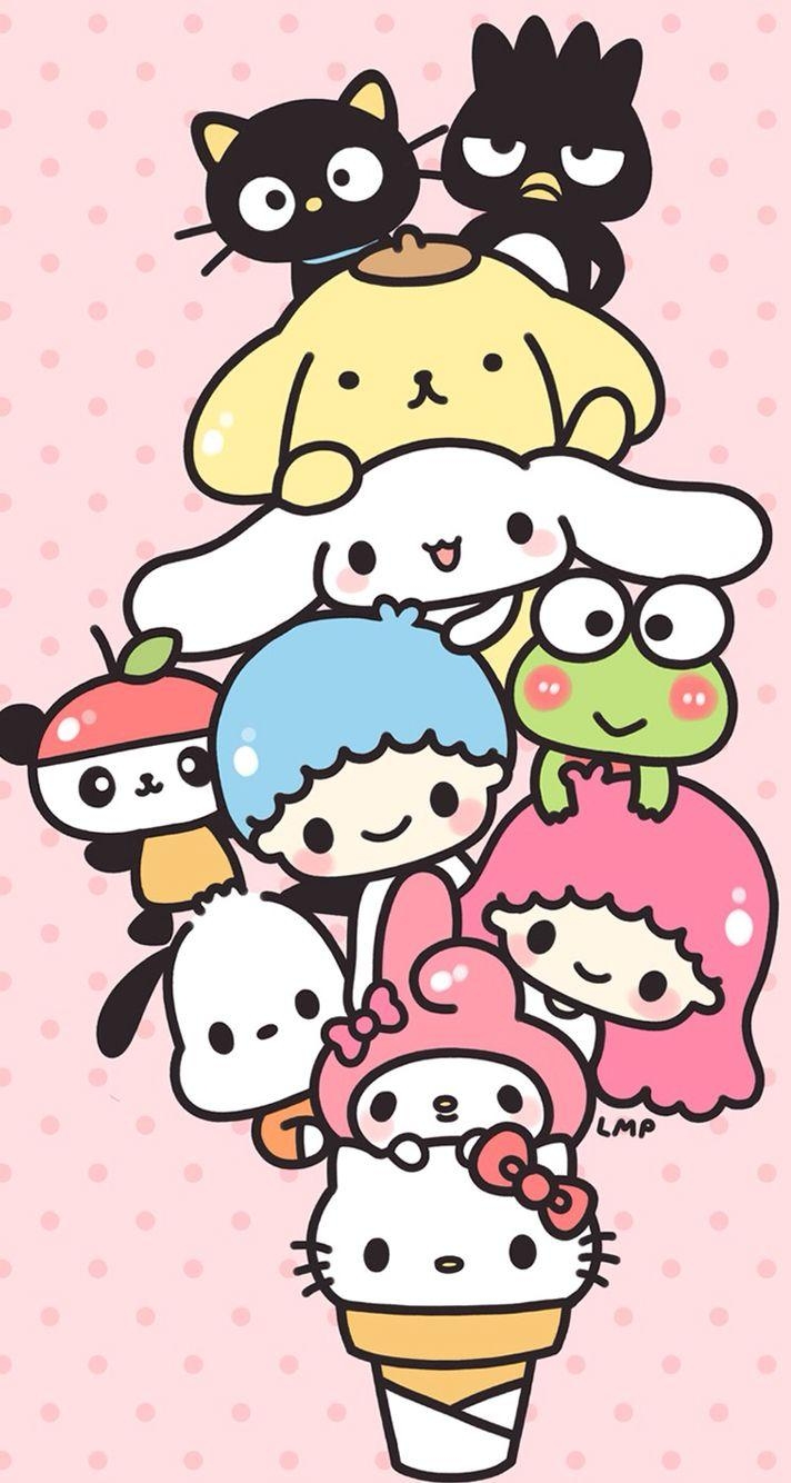 Sanrio Kawaii, iPhone, Wallpaper, süß, Hülle, 720x1340 HD Handy