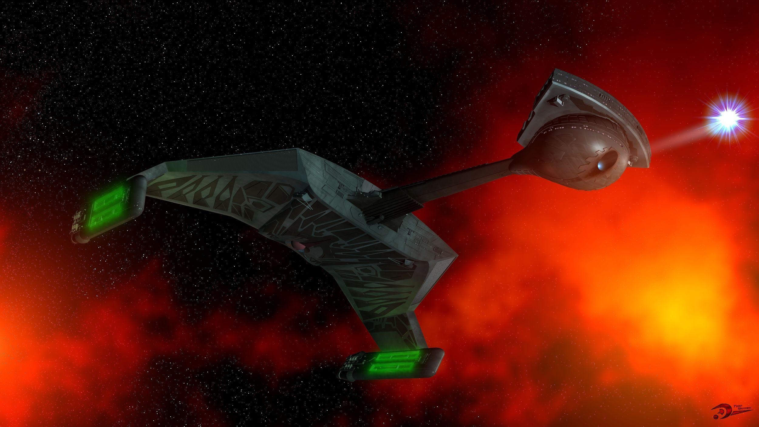 Klingonen, HD, Star Trek, Weltraumschlacht, Technologie, 2500x1410 HD Desktop