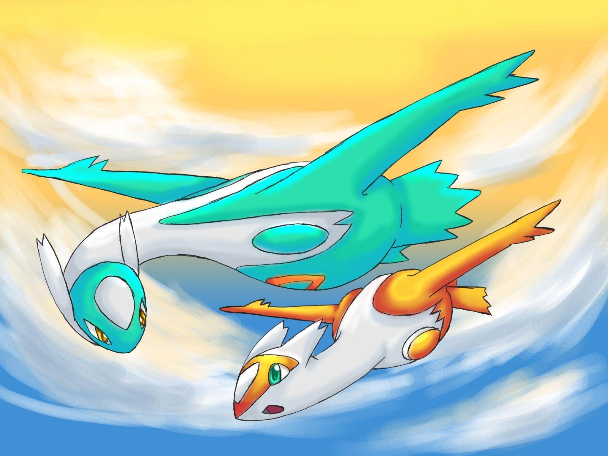 Shiny Latios Latias, Pokémon, Anime, Bild, Hintergrund, 2050x1540 HD Desktop