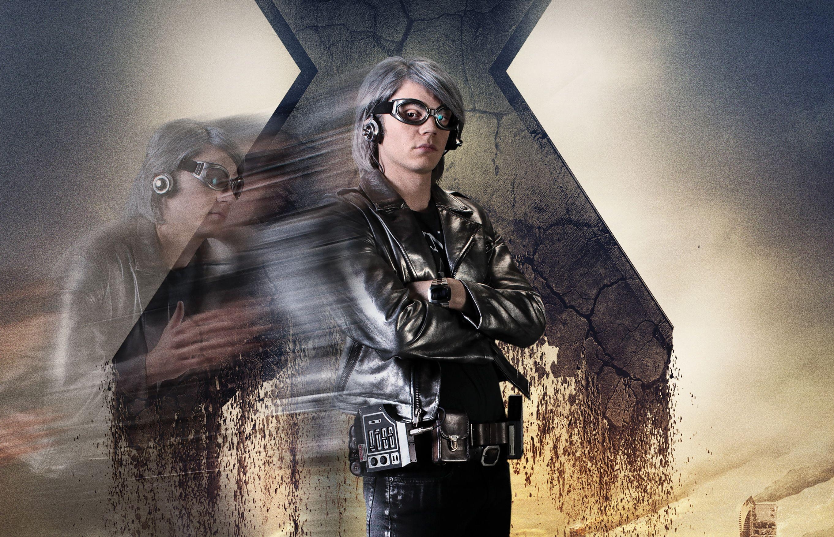 Quicksilver, Marvel, DC, iPhone, X-Men, 2730x1760 HD Desktop