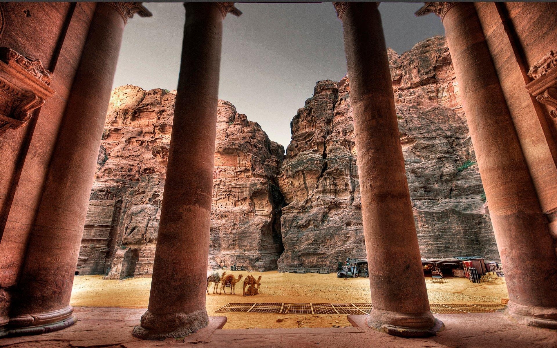 Petra Jordanien, HD, Desktop, Reisen, Historische Sehenswürdigkeit, 1920x1200 HD Desktop