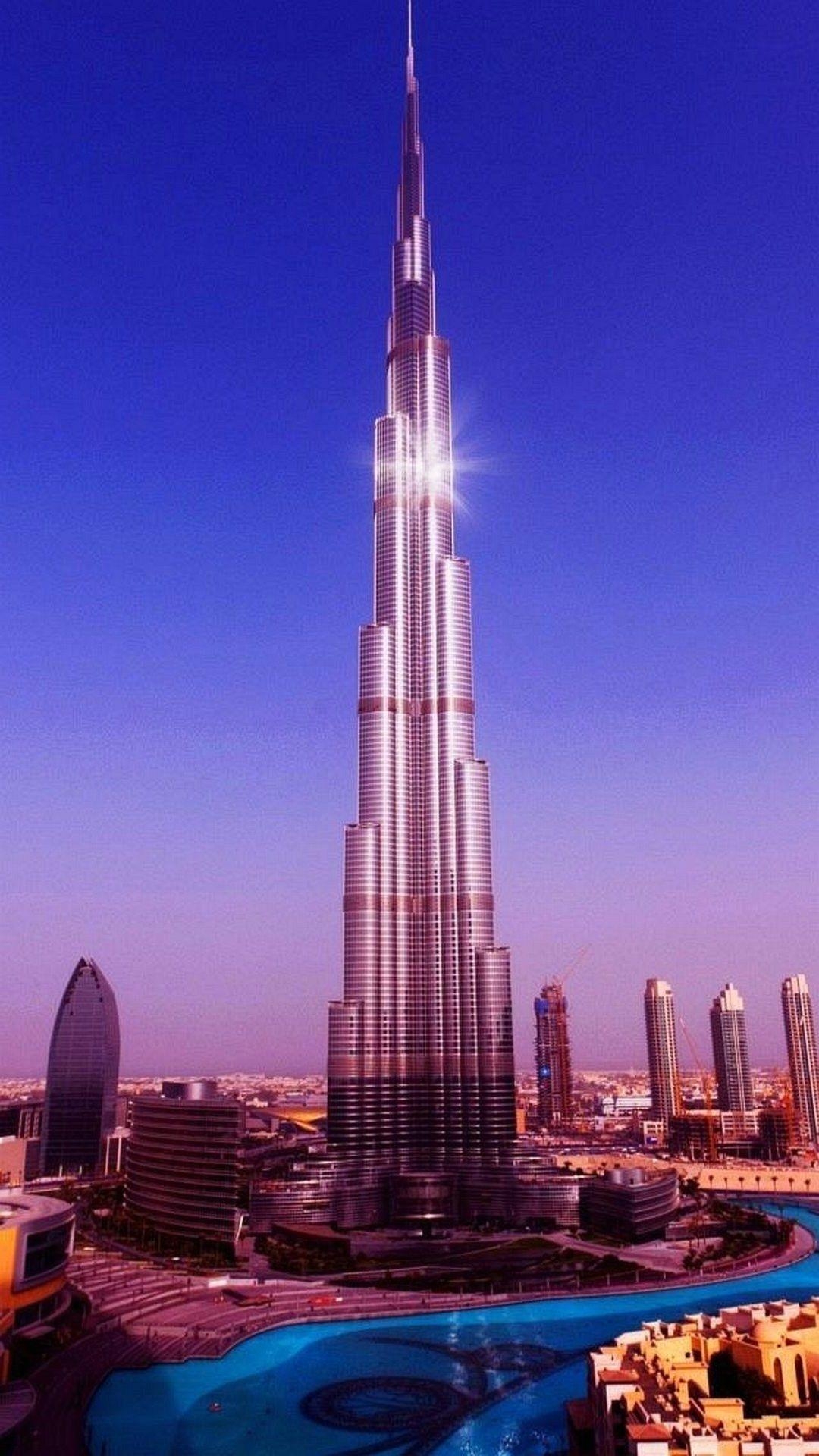 Burj Khalifa, Dubai, iPhone, Modern Must-Have, Arabische Welt, 1080x1920 Full HD Handy