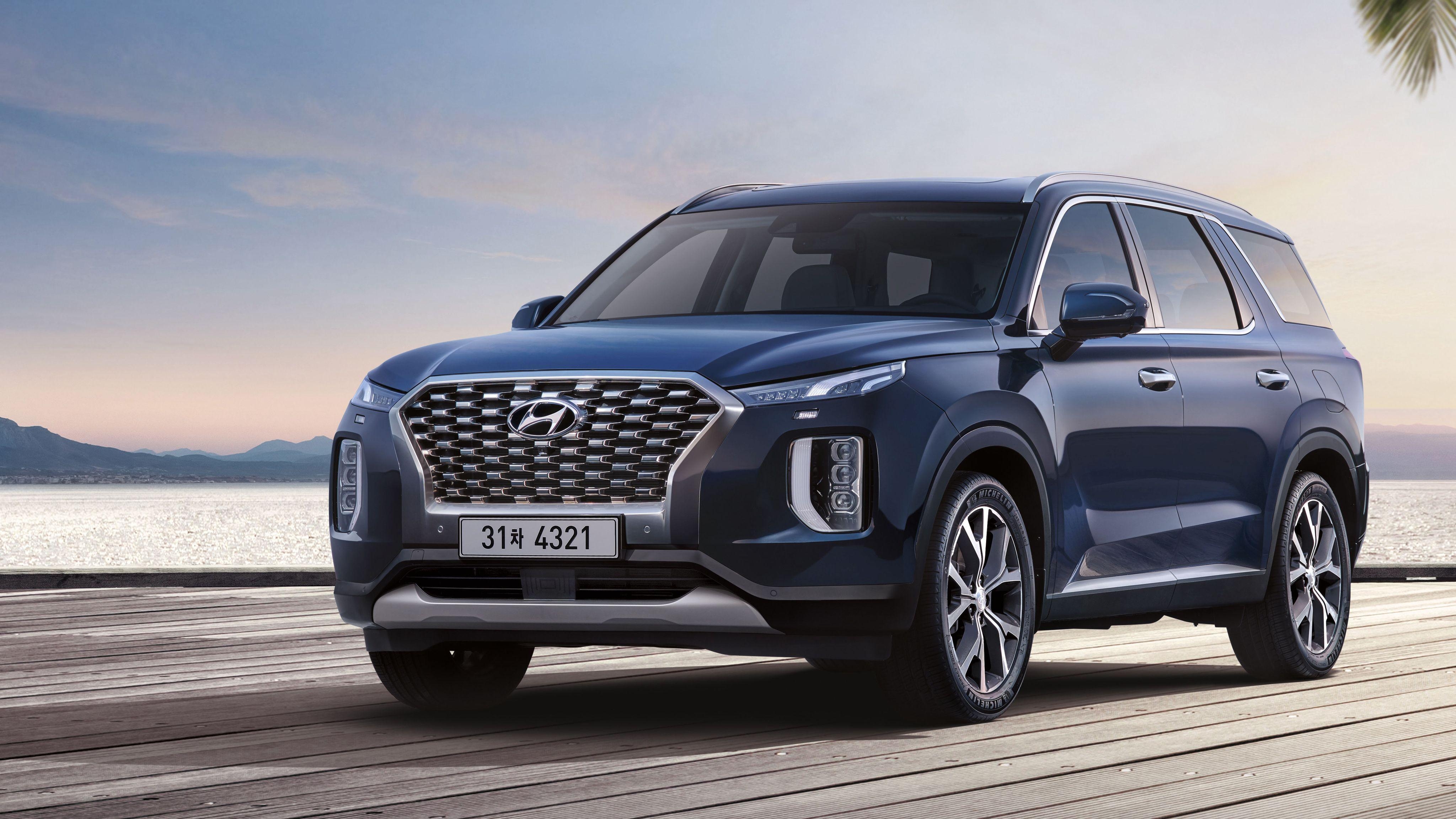 Hyundai Palisade, 2020, Luxus, SUV, Raum, 4100x2310 4K Desktop