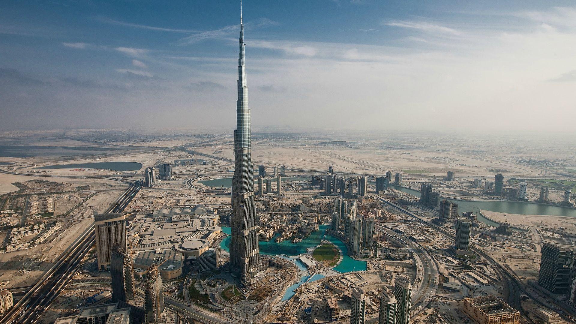 Burj Khalifa, Hochauflösend 2019, Dubai, Architekturwunder, Innovatives Design, 1920x1080 Full HD Desktop