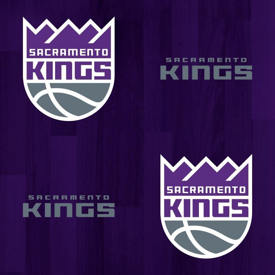 Sacramento Kings, Parkettmuster, Lila, Lizenzierung, Basketball, 900x900 HD Handy