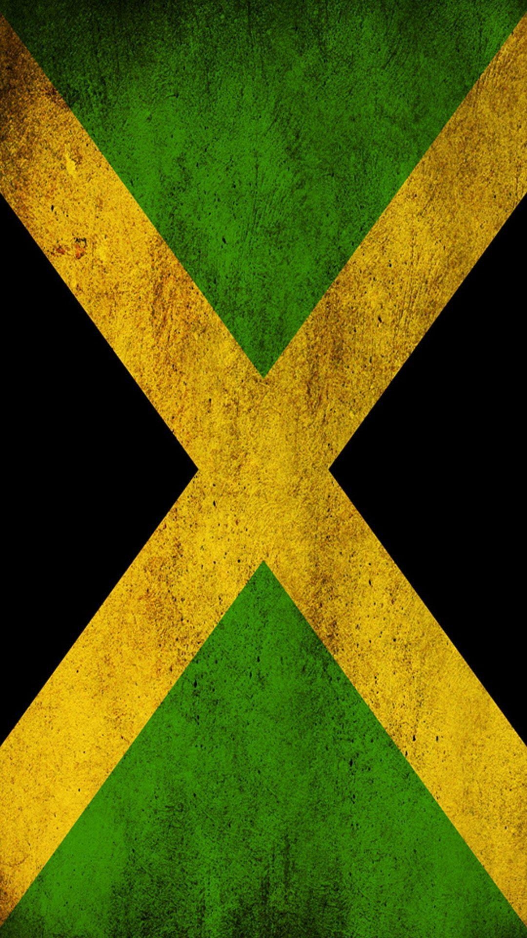 Jamaikanische Flagge, Karibik, Nationalfarben, Identität, 1080x1920 Full HD Handy