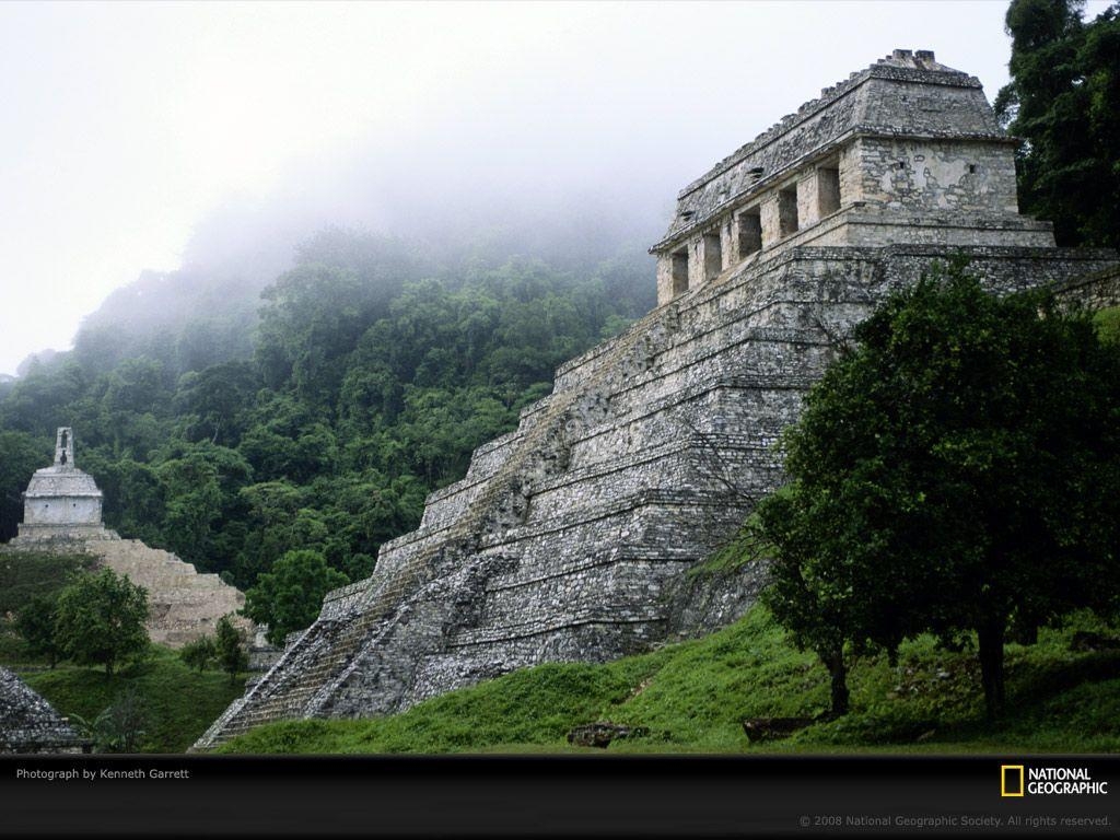 Palenque Tempel, Mexiko, Foto, National Geographic, Download, 1030x770 HD Desktop