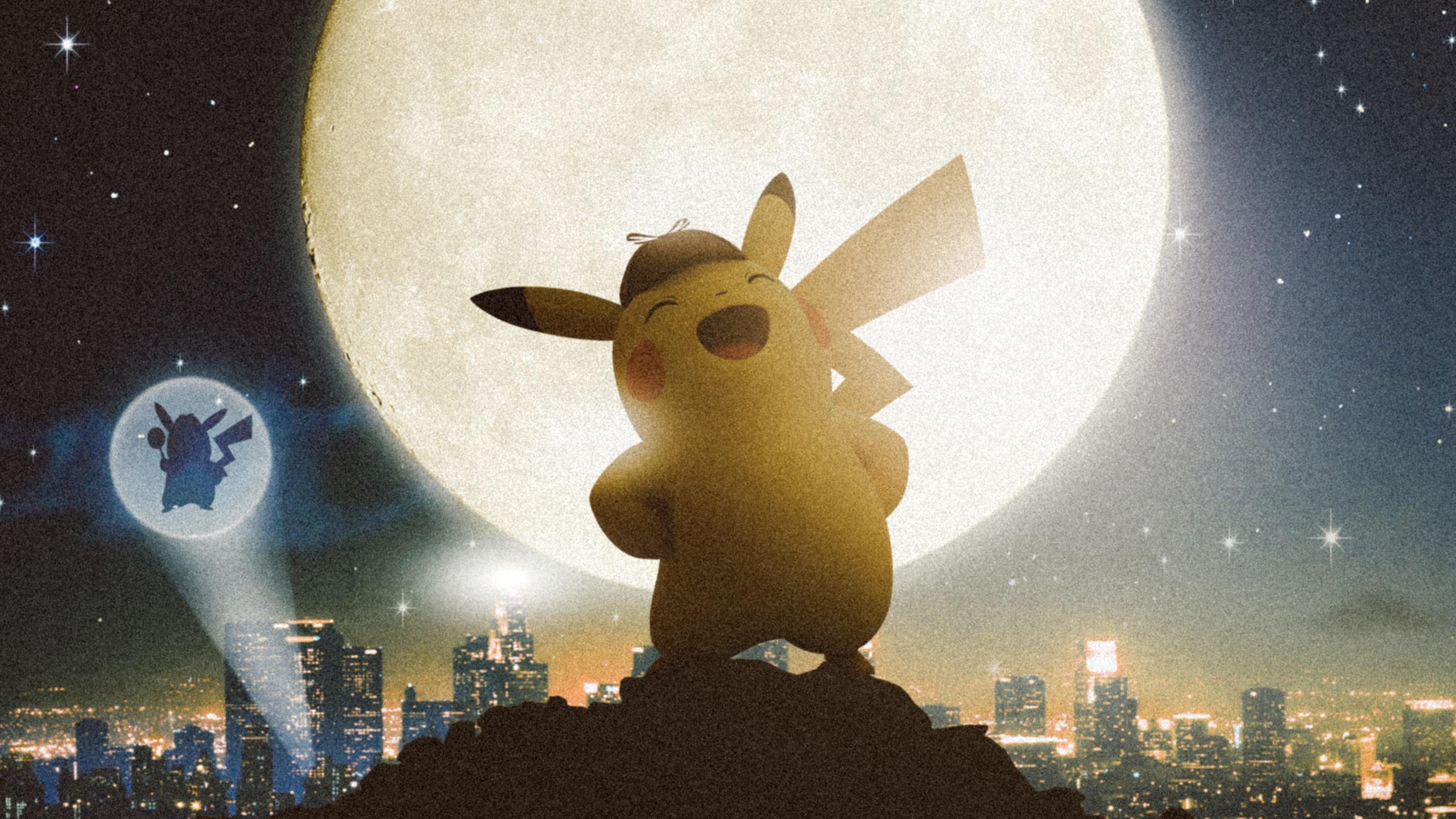 Pokémon, Detektiv Pikachu, Ultra HD, Hintergrund, 3980x2240 4K Desktop