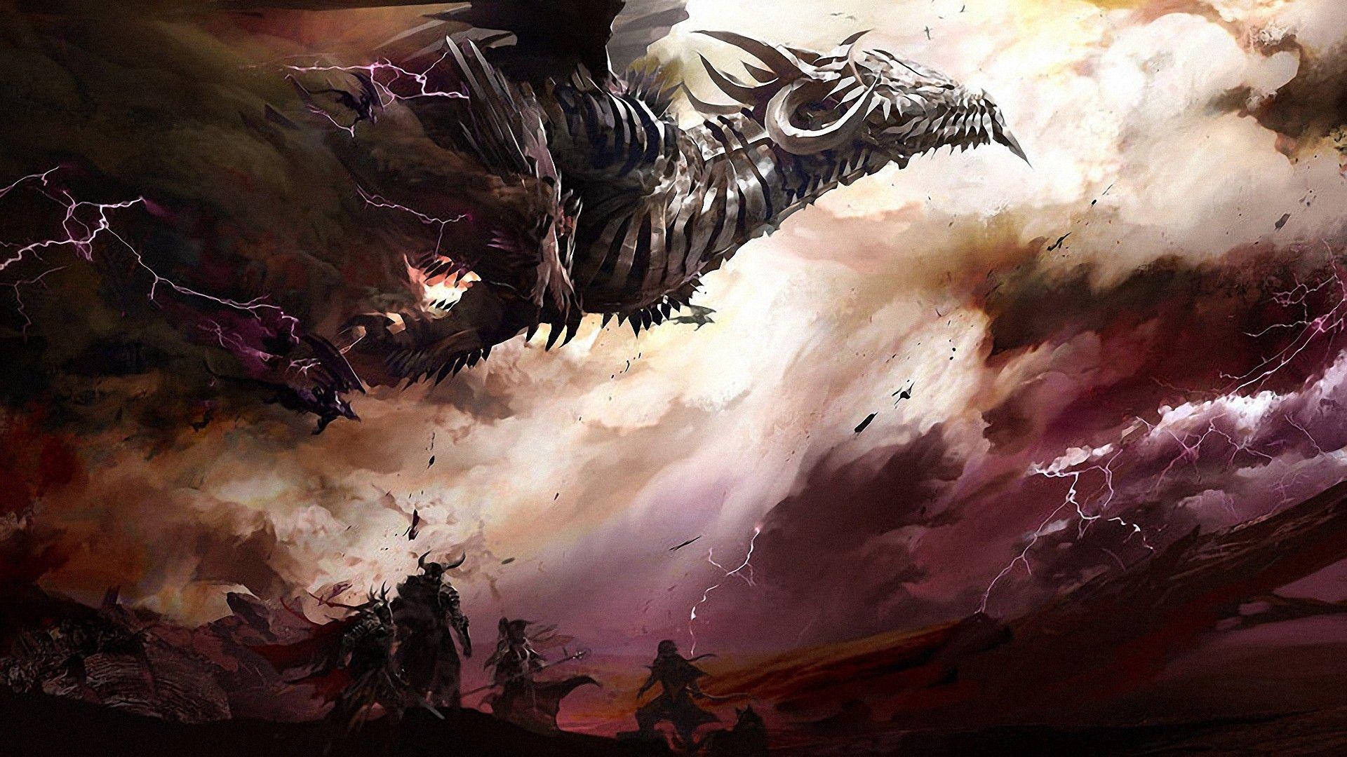 Guild Wars, Hintergrund, Spiele, Kunst, Fantasie, 1920x1080 Full HD Desktop