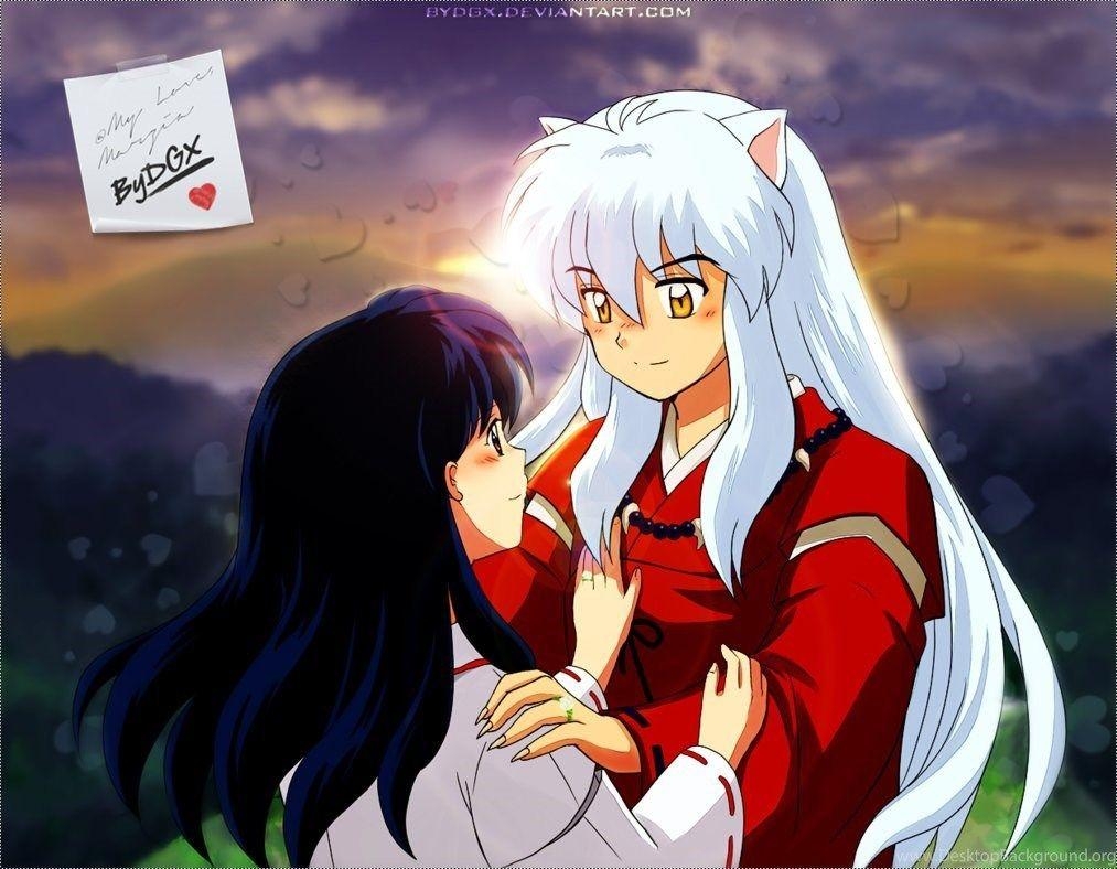 Inuyasha, Kagome, Hintergrund, Bydgx, Desktop, 1020x790 HD Desktop