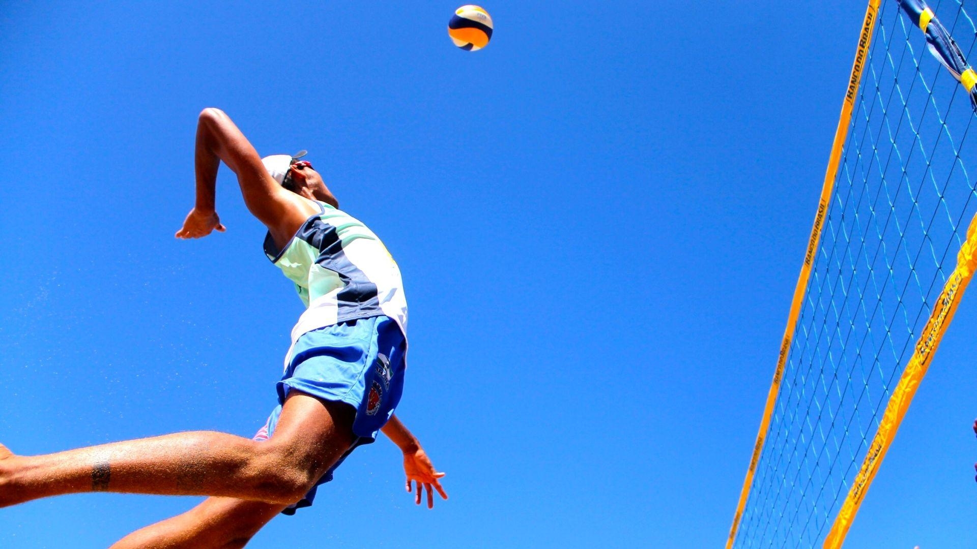 Beachvolleyball, HD, Sommer, Sonne, Team, 1920x1080 Full HD Desktop